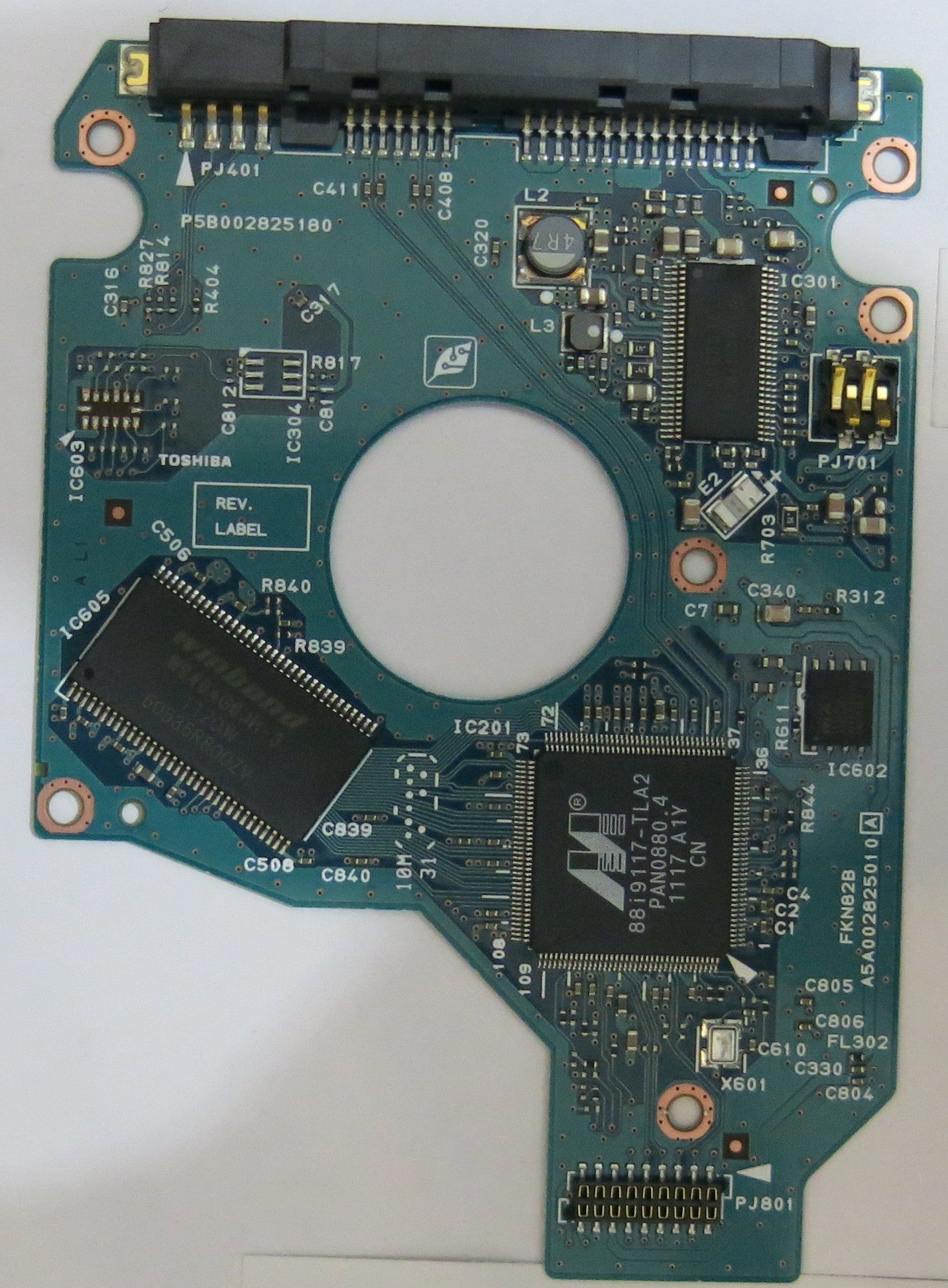 TOSHIBA MK3276GSX HDD2J94 H ZK01 B G002825 A PCB