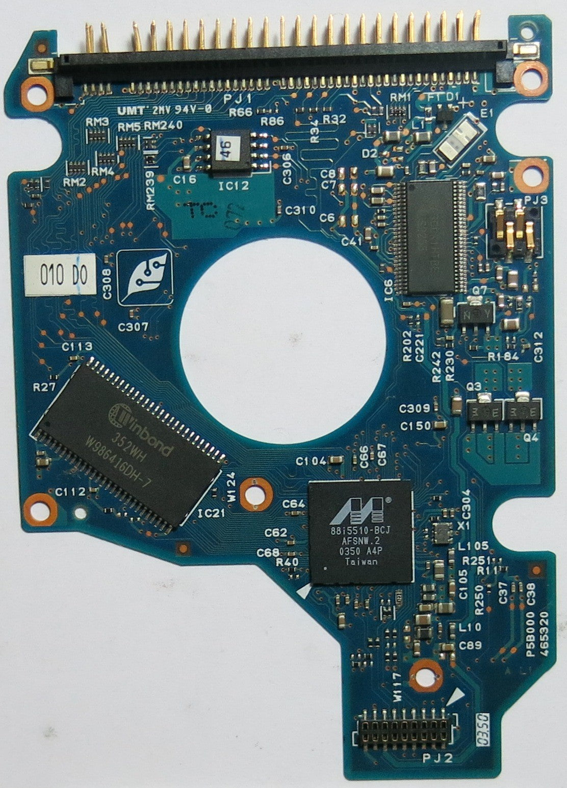 TOSHIBA MK4025GAS HDD2190 F ZE01 T,  PCB