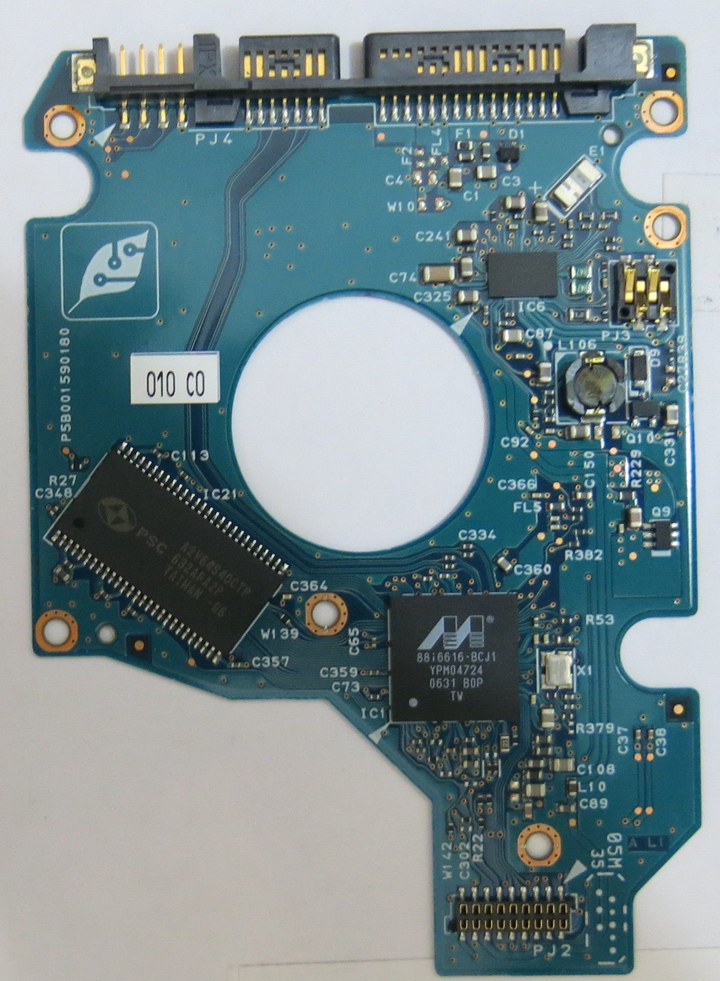TOSHIBA MK4034GSX HDD2D39 D ZK01 T G5B001590000-A PCB