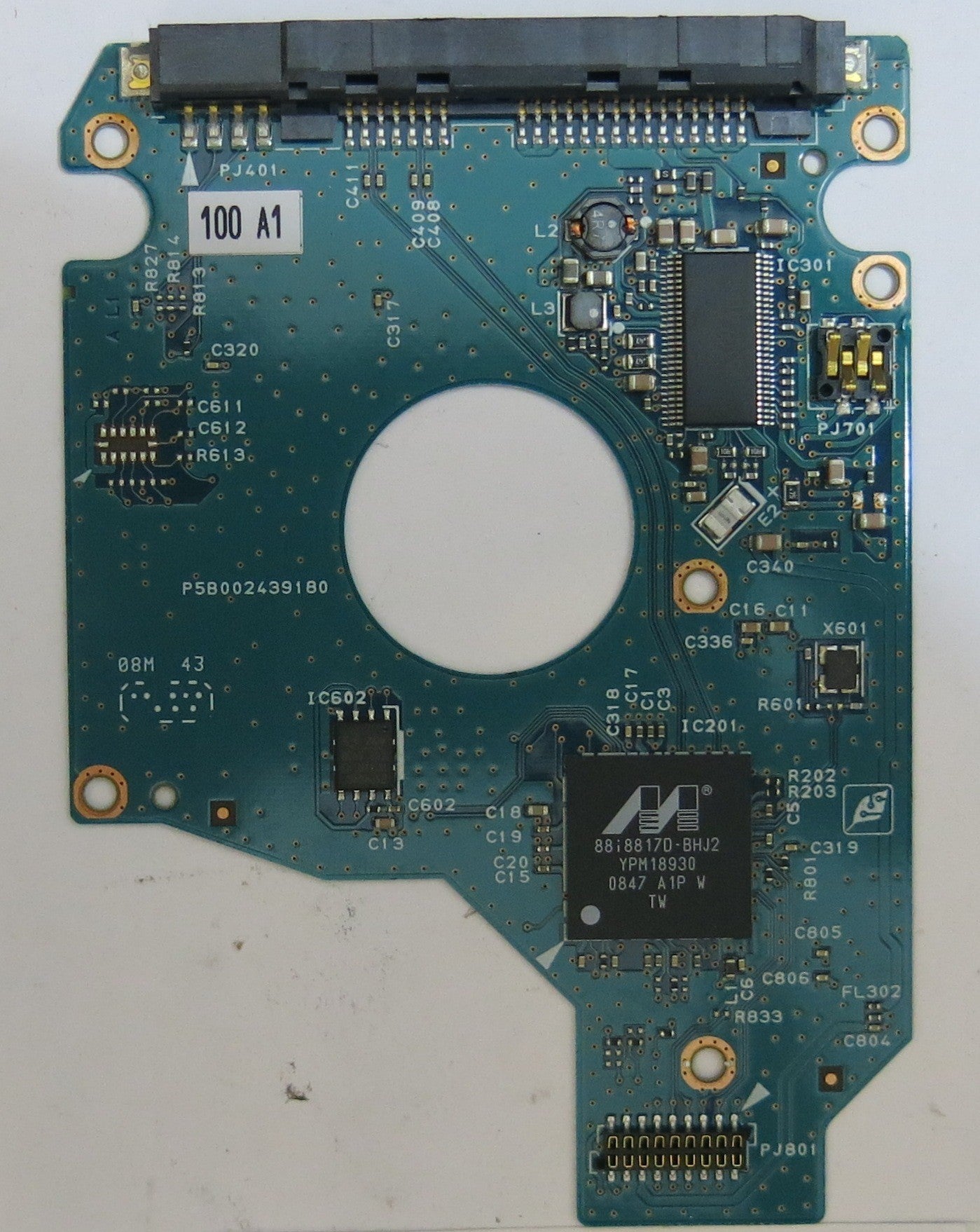 TOSHIBA MK5055GSX HDD2H21 V UL01 T G002439-0A PCB