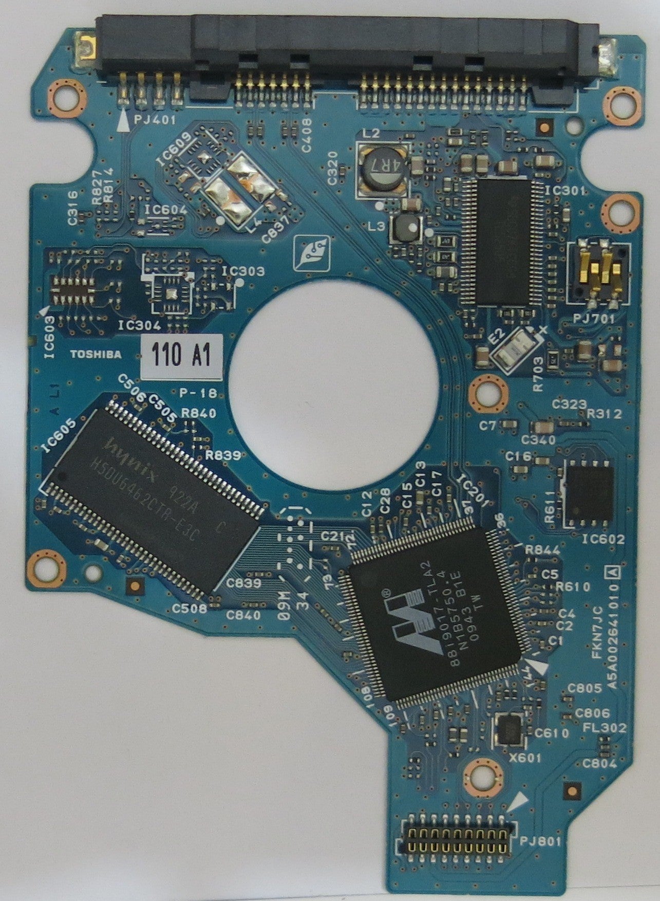 TOSHIBA MK565GSX HDD2H82 E ULO1 S G002641A PCB