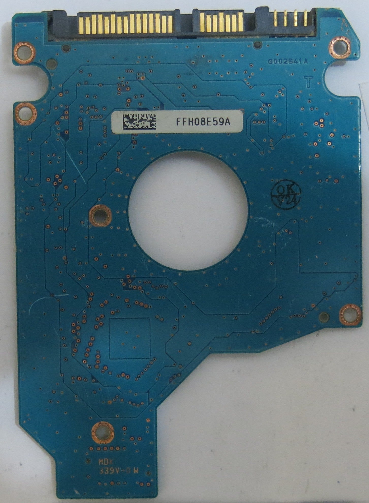TOSHIBA MK6465GSX HDD2H81 F VL01 S G002641A PCB