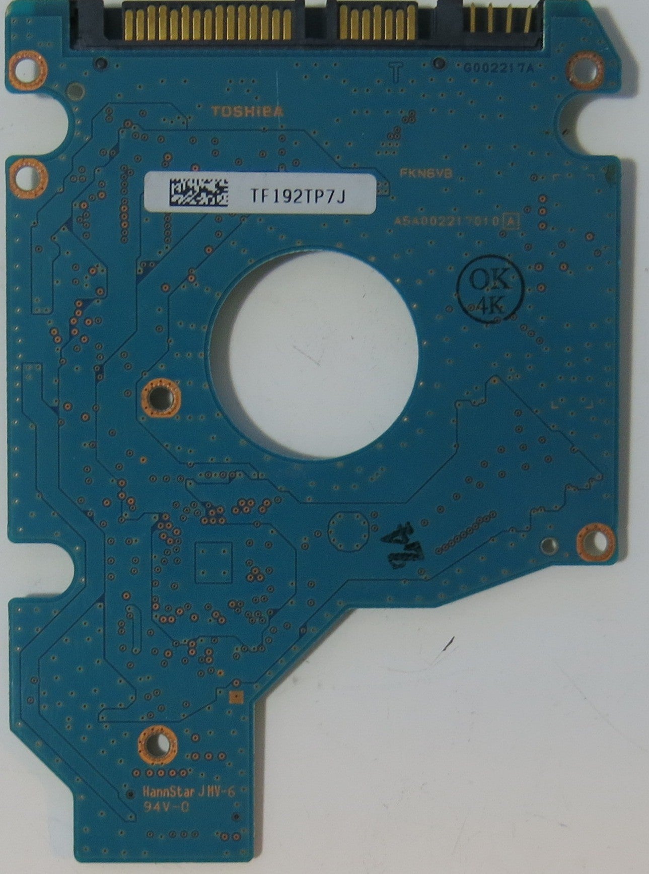TOSHIBA MK8052GSX HDD2H05 D UL02 T,  PCB