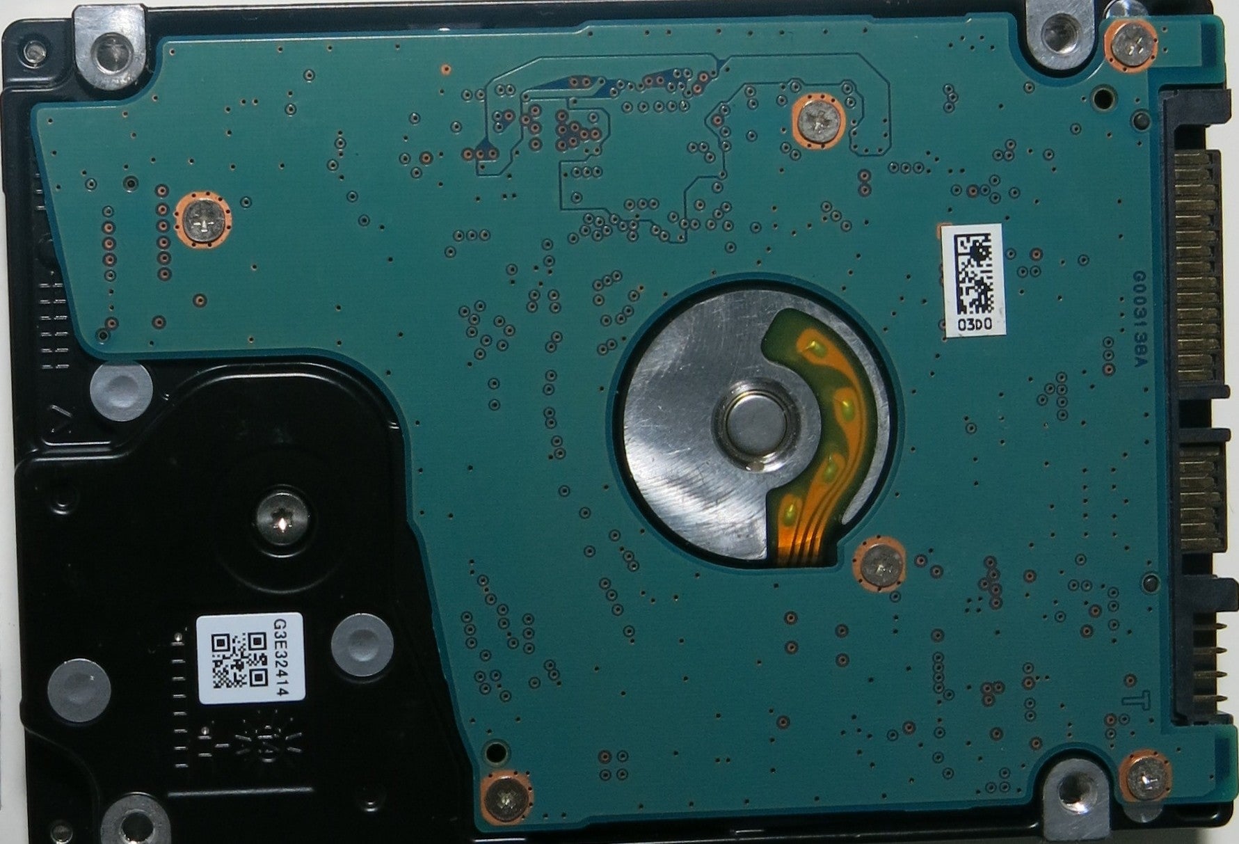TOSHIBA MQ01ABD050VS PCB G003138A,  500.GB
