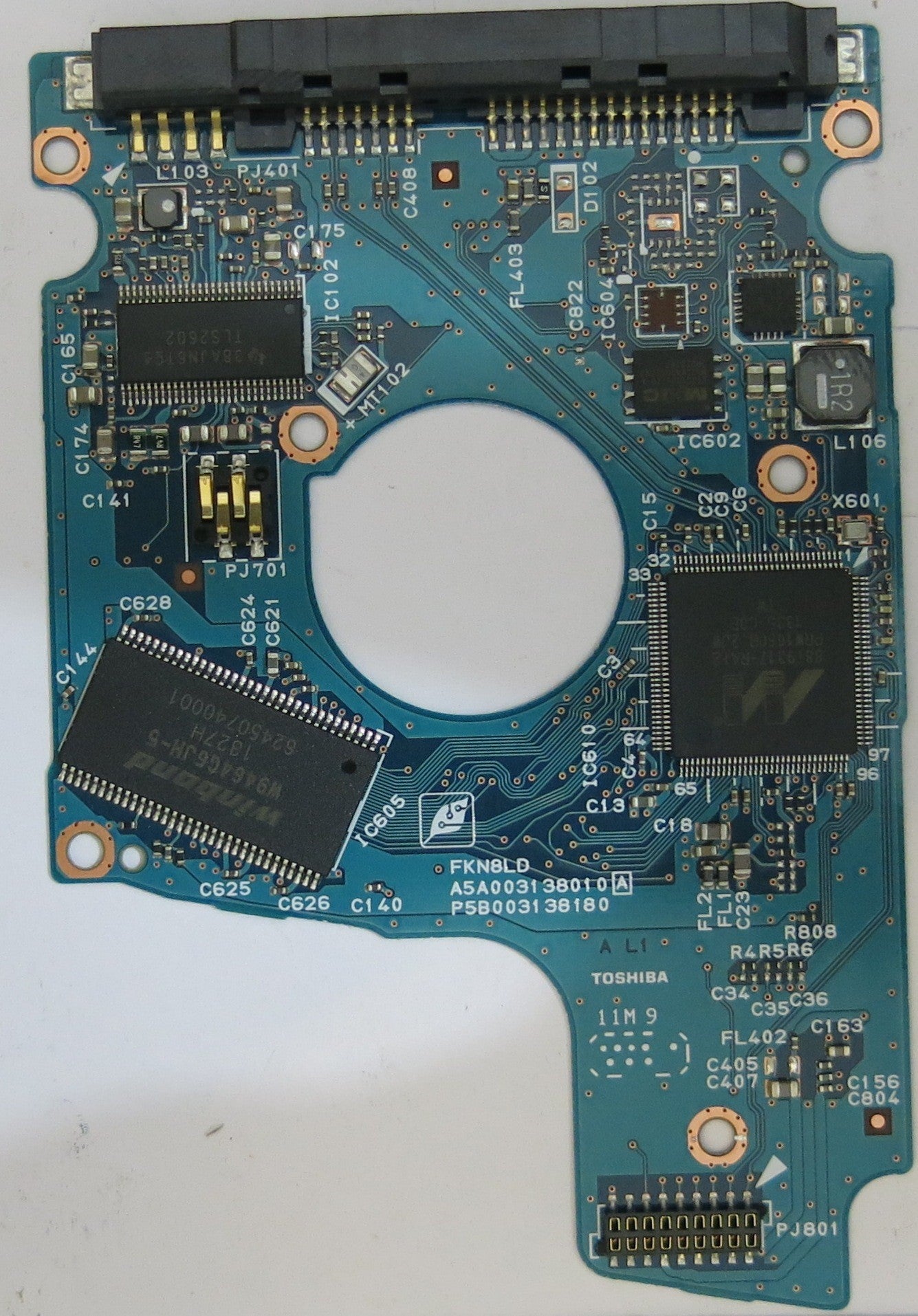 TOSHIBA MQ01ABD100 AZA AA00 AX001U G003138A PCB