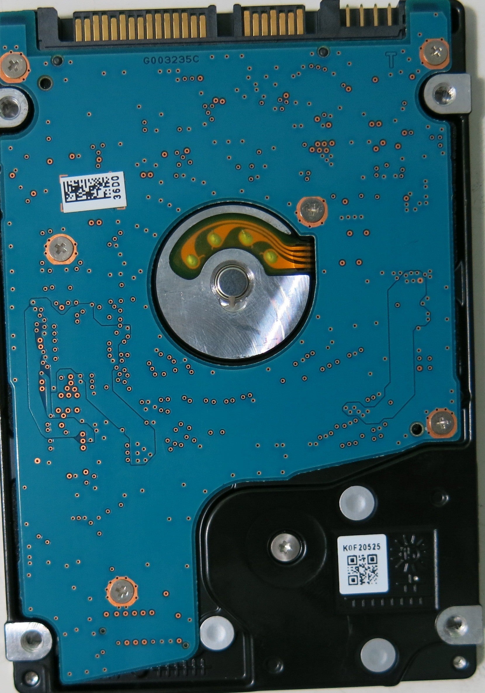TOSHIBA MQ01ACF032 AAD AA00/AV001D PCB G003235C,  320.GB