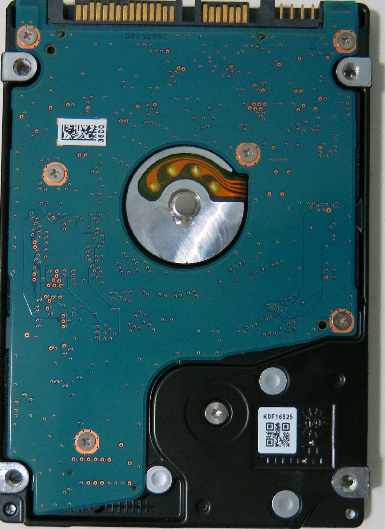 TOSHIBA MQ01ACF032 AAD AA00/AV001D PCB G003235C,  320.GB