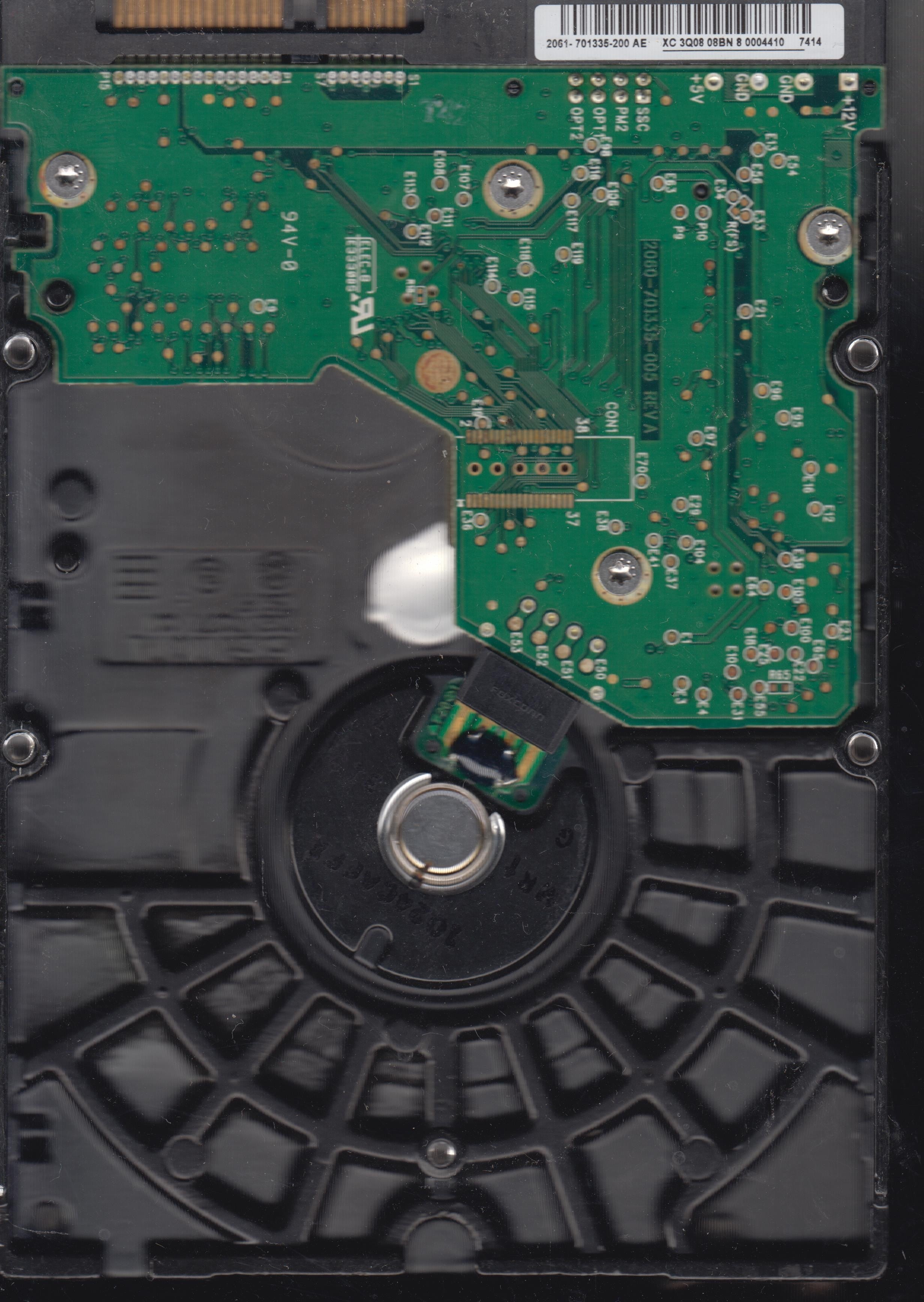WD2500YS-01SHB1, PCB:  2060-701335-005 REV A, Serial:WCANY2974690, 250GB 3.5