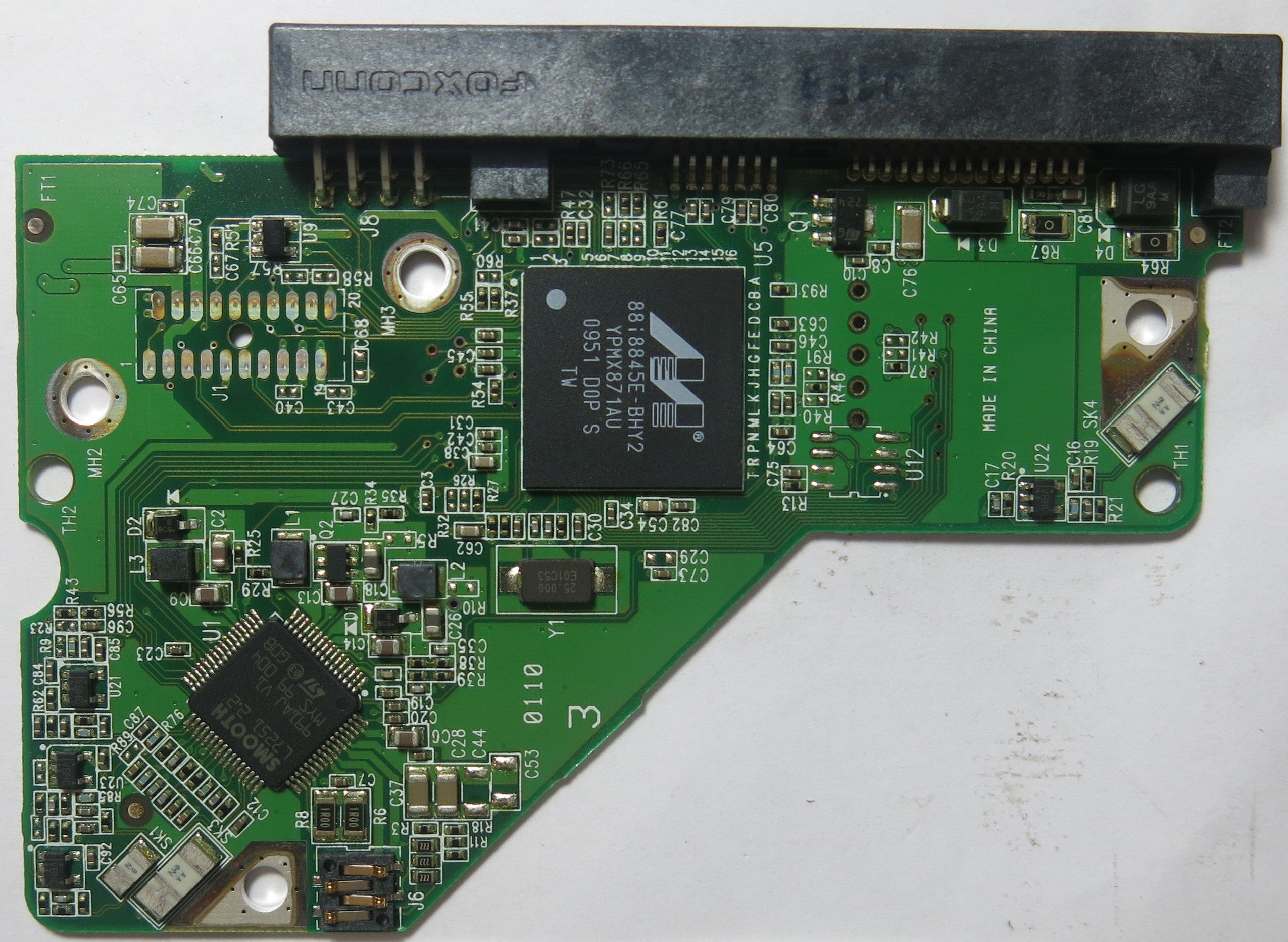 WD1002FBYS-02A6B0 DCM HANNNT2CB 2060-701567-000 REV A PCB