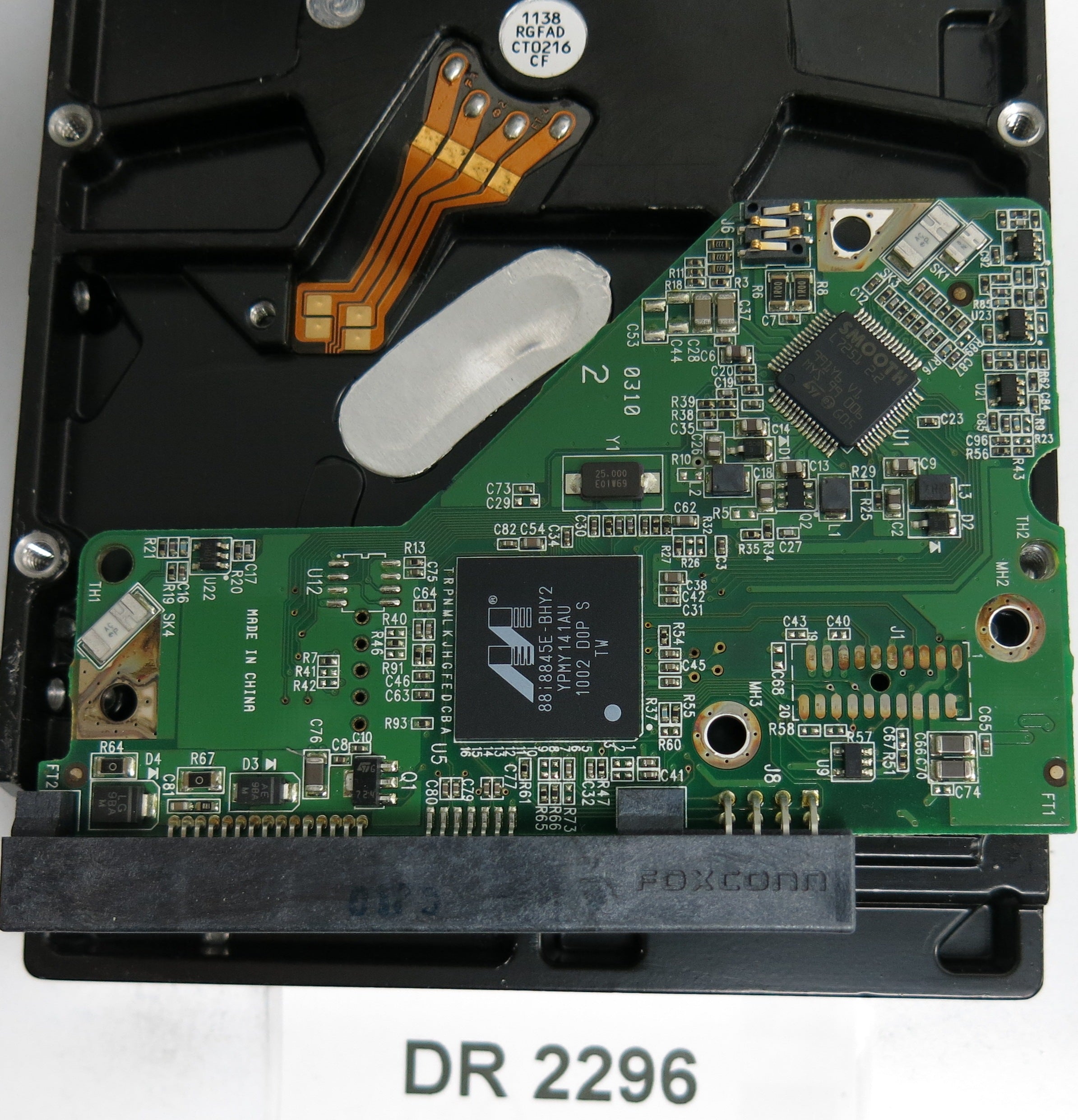 WD1002FBYS-02A6B0, DCM HBNNNT2CA, 1.0TB 3.5, PCB 2060-701567-000 REV A