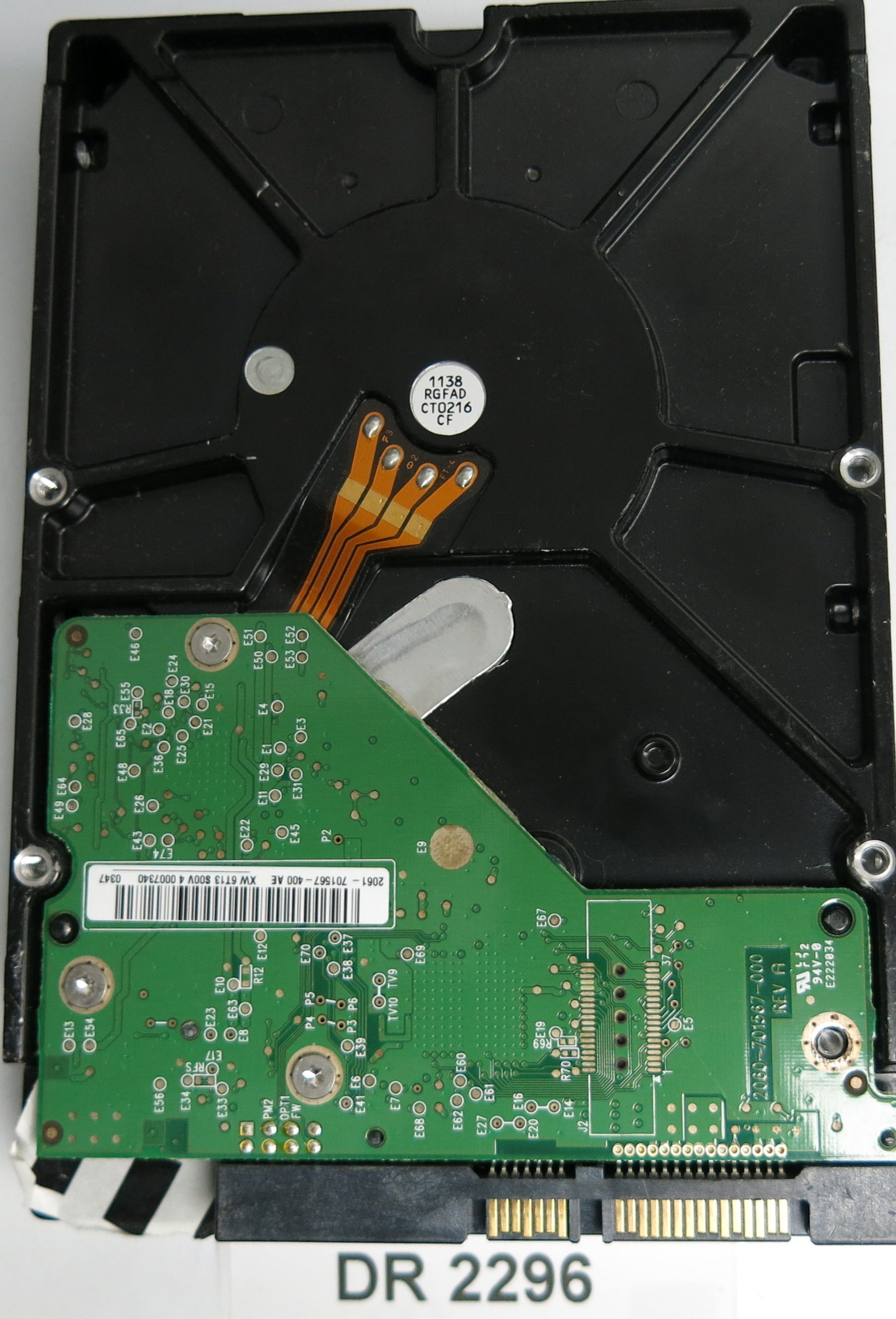 WD1002FBYS-02A6B0, DCM HBNNNT2CA, 1.0TB 3.5, PCB 2060-701567-000 REV A
