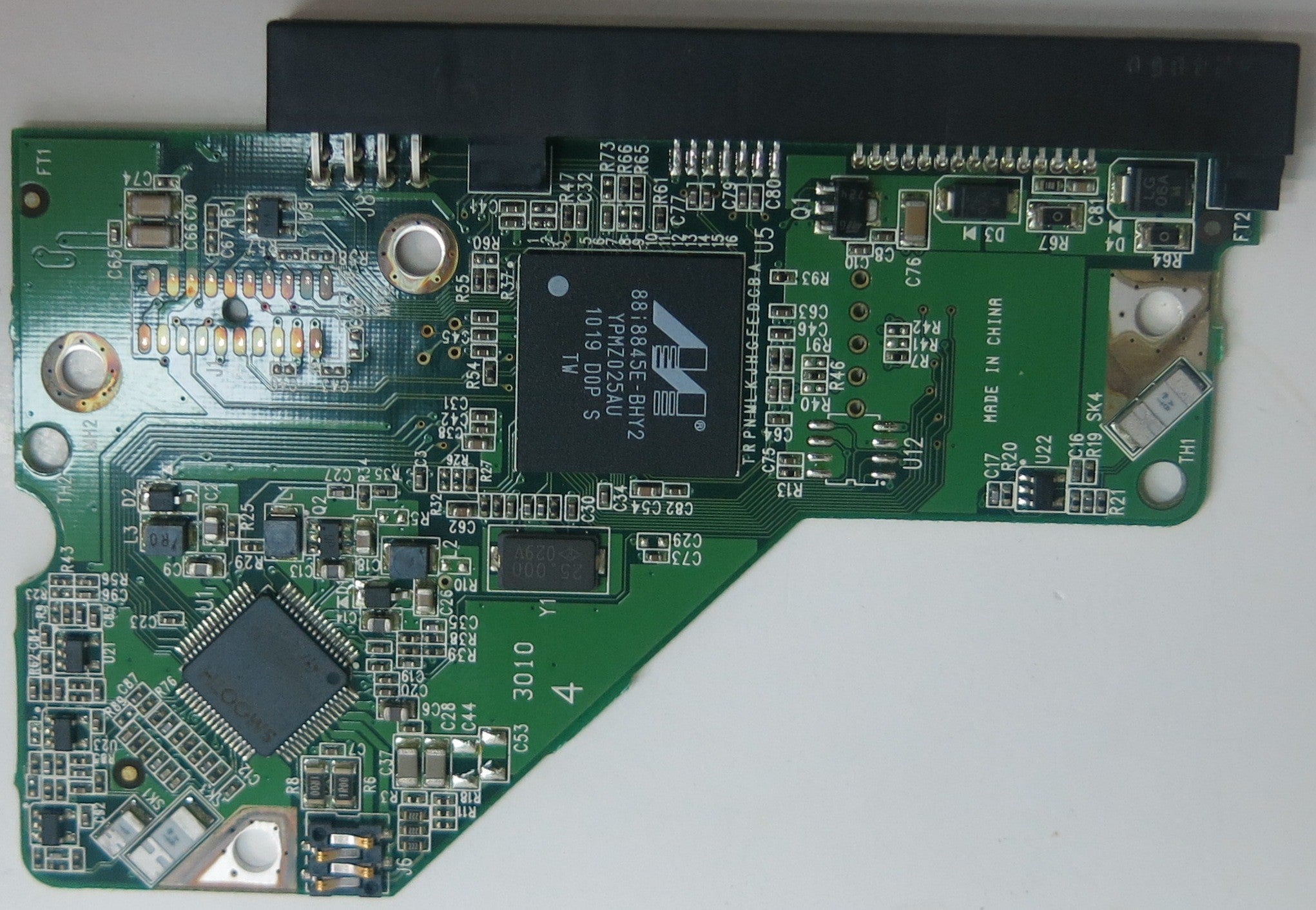 WD1002FBYS-05A6B0, DCM HARNHT2AB, 2060-701567-000 REV A PCB