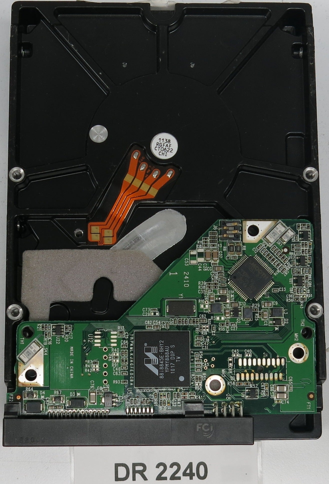 WD1002FBYS-12A6B0, DCM HARNHT2AA, 1.0TB 3.5, PCB 2060-701567-000 REV A