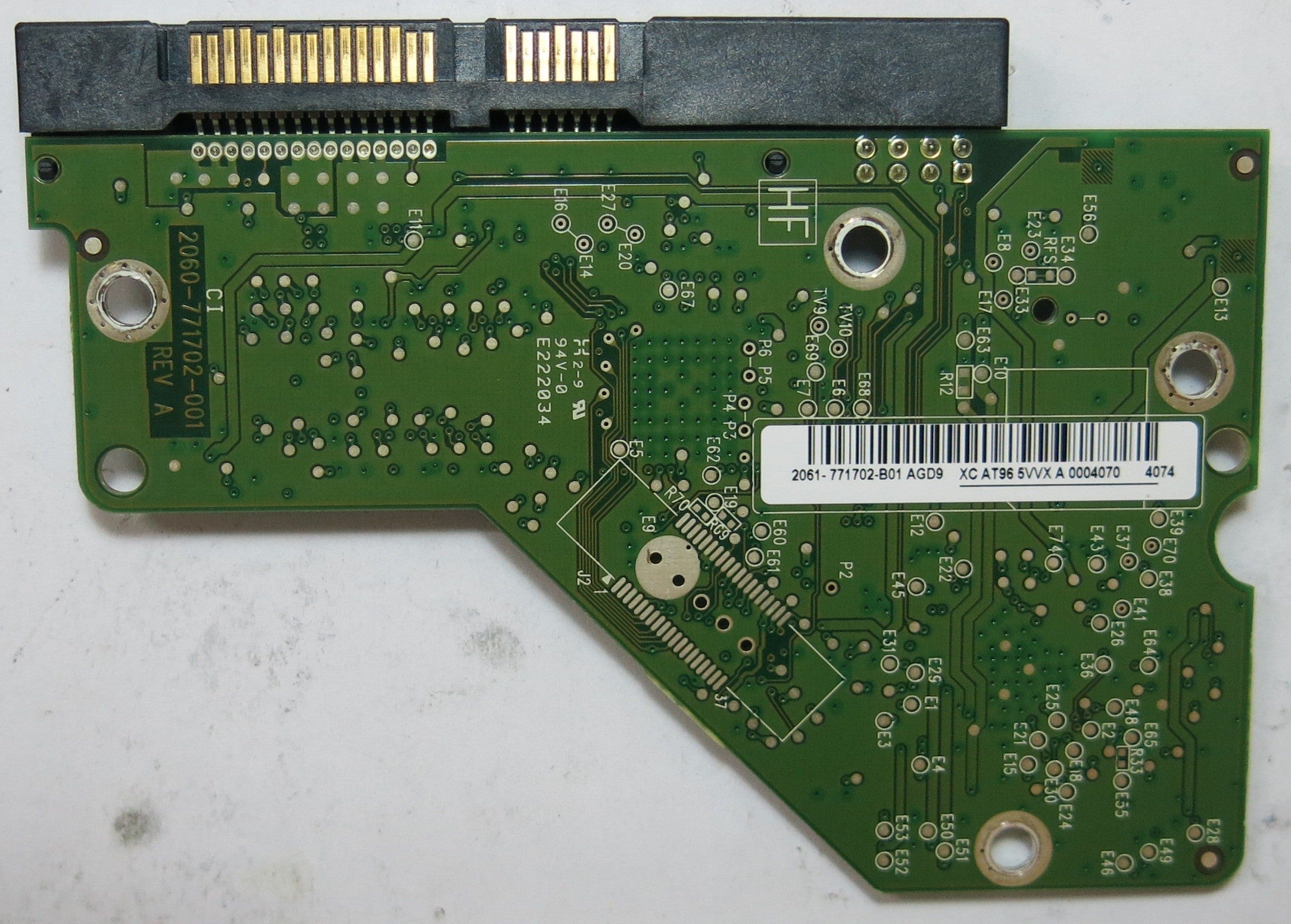 WD1003FBYX-01Y7B1 2060-771702-001 REV A PCB
