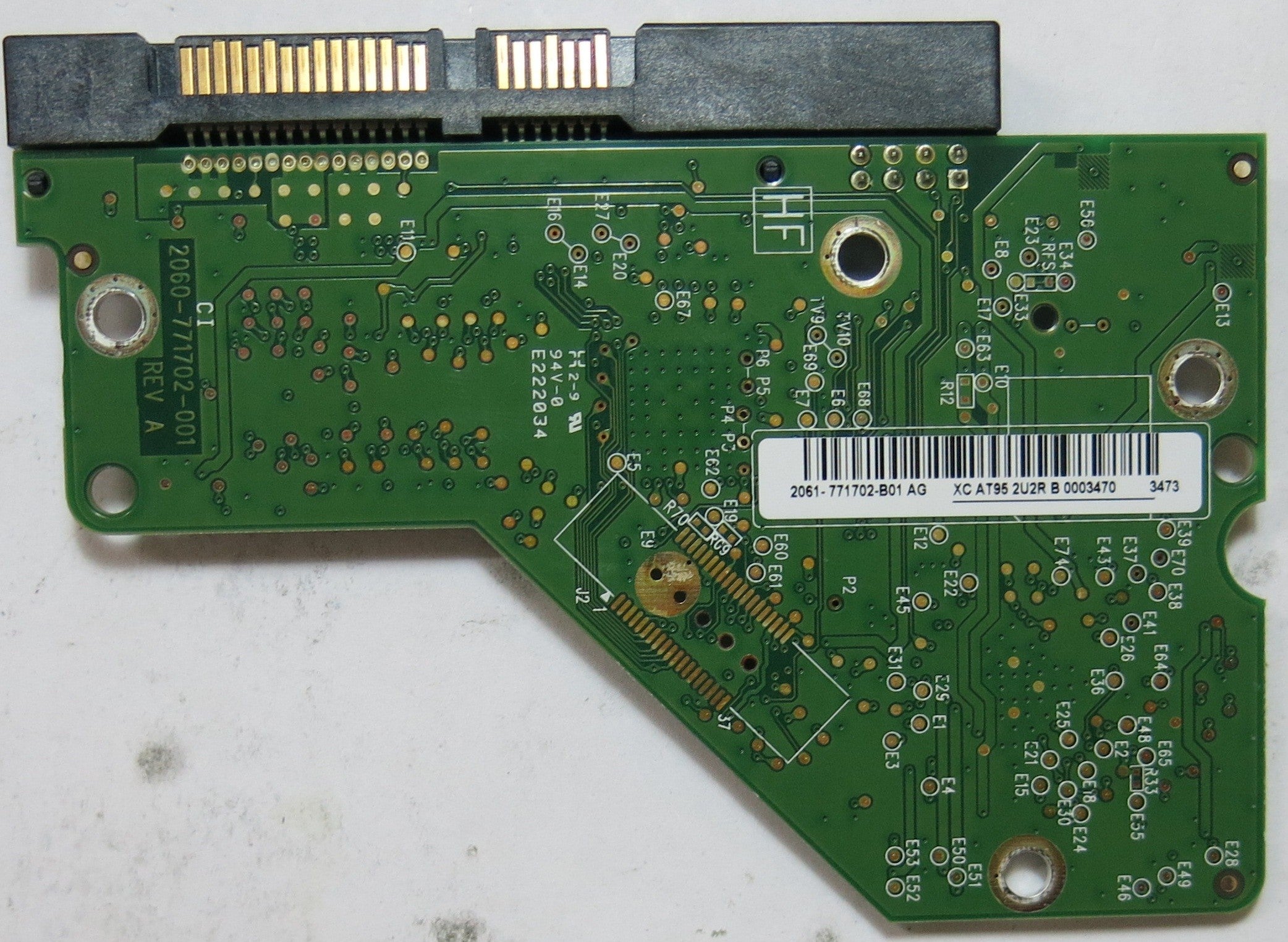 WD1003FBYX-01Y7B1 2060-771702-001 REV A PCB