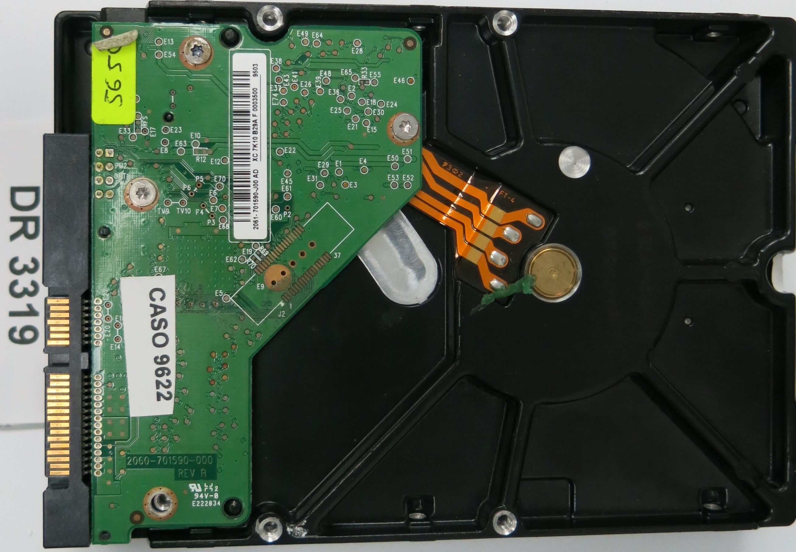 WD10EACS-00D6B1, DCM: HANNHT2CBN, 1.0TB 3.5, PCB 2060-701590-000 REV A