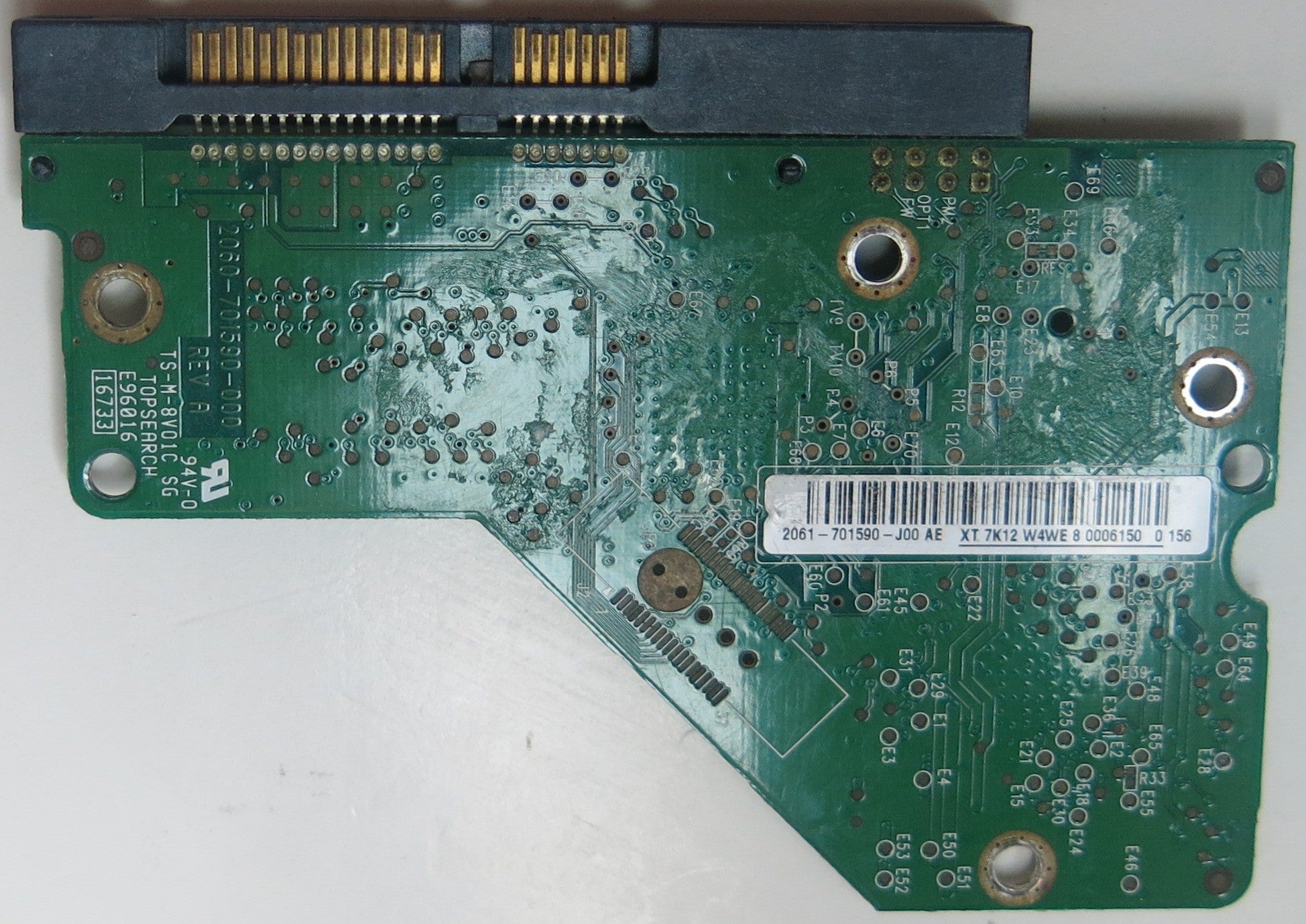 WD10EADS-00L5B1, PN , DCM  DHNNHT2, 2060-701590-000 REV A PCB