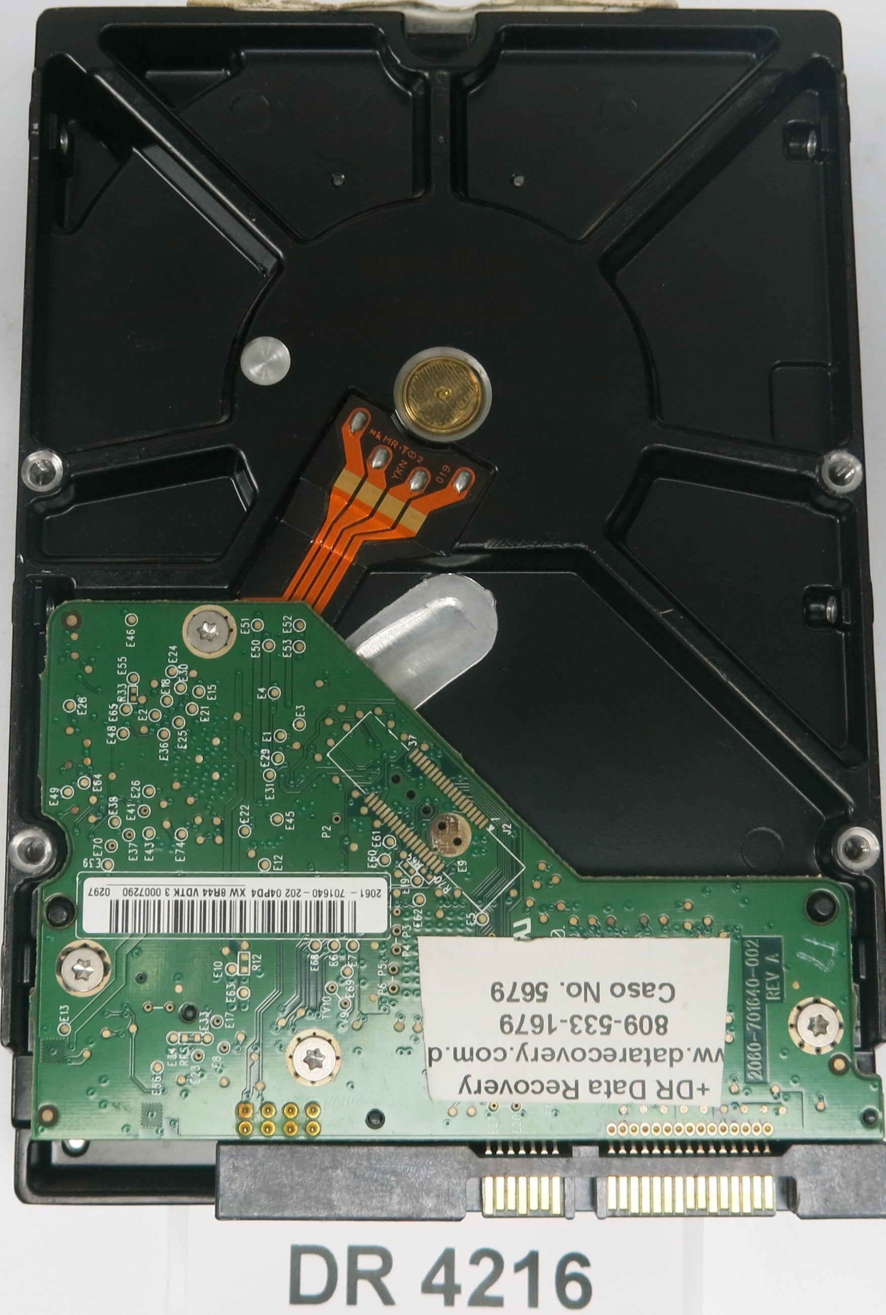 WD10EADS-22M2B0,  Serial: WMAV51783876,  1.0TB 3.5,  PCB 2060-701640-002 REV A
