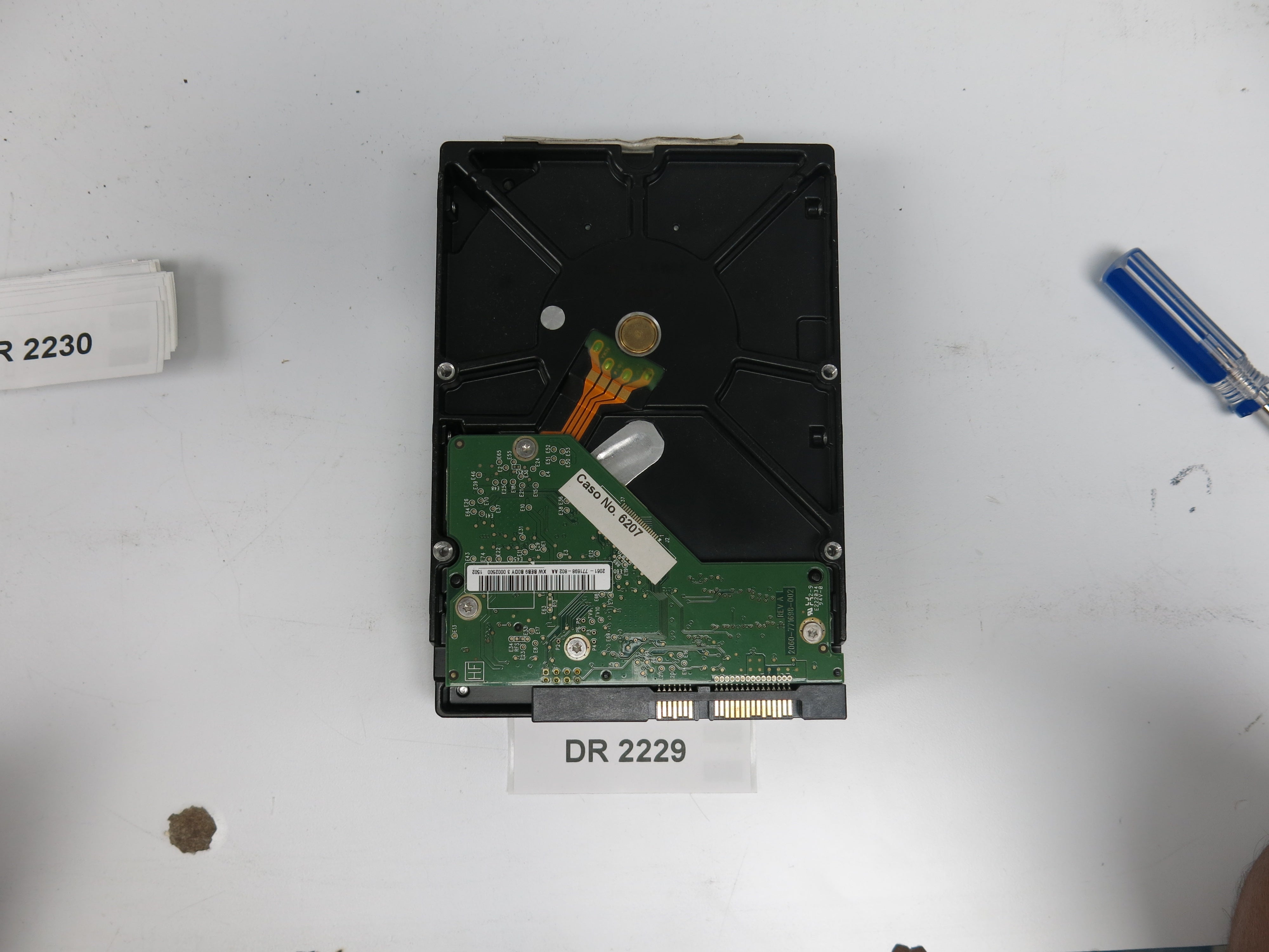 WD10EARS-00MVWB0, DCM HHRNNTJCH,  WMAZA51442186, 1.0TBGB 3.5, PCB 2060-771698-002 REV A