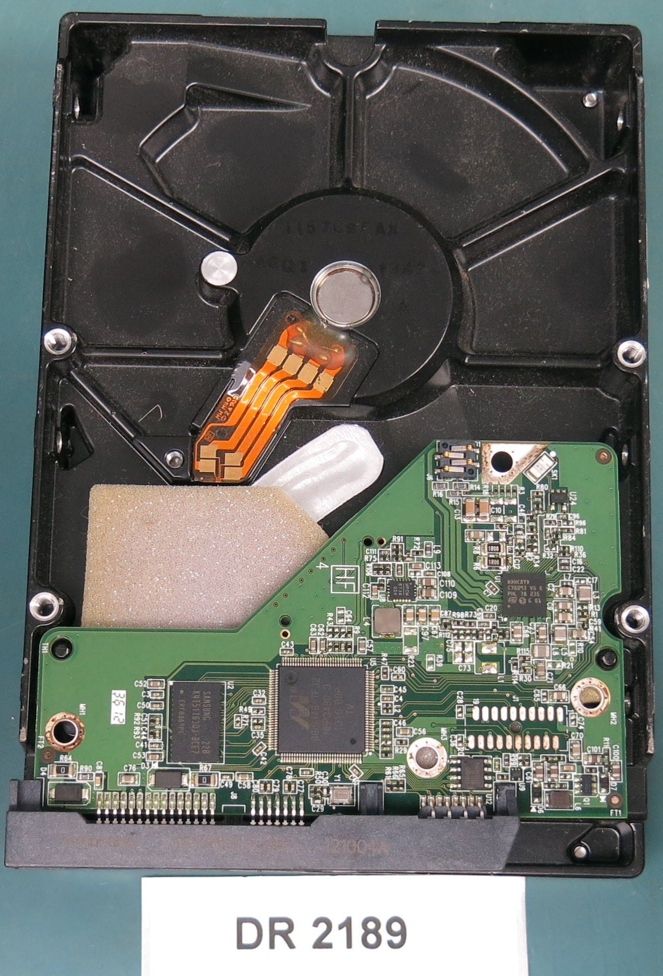WD10EURX-63FH1Y0, DCM DANNNT2CHB, 1.0TB 3.5, PCB 2060-771821-005 REV A