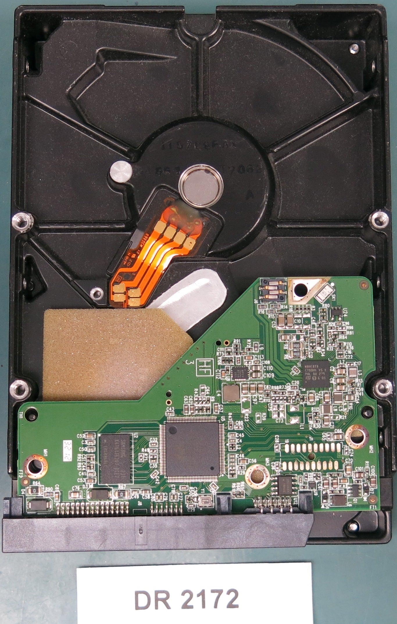 WD10EURX-63FH1Y0, DCM DHNCHV2AG, 1.0TB 3.5, PCB 2060-771824-005 REV A