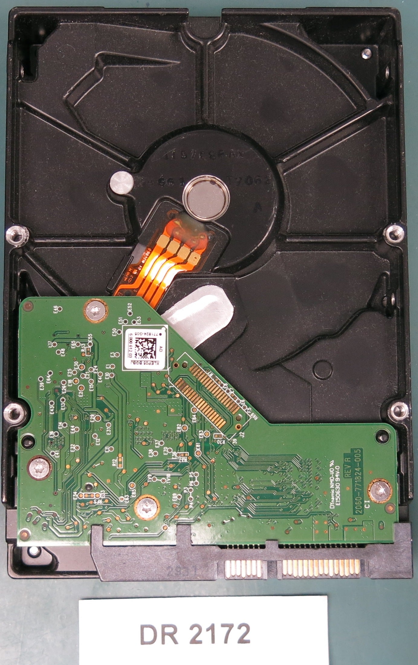 WD10EURX-63FH1Y0, DCM DHNCHV2AG, 1.0TB 3.5, PCB 2060-771824-005 REV A