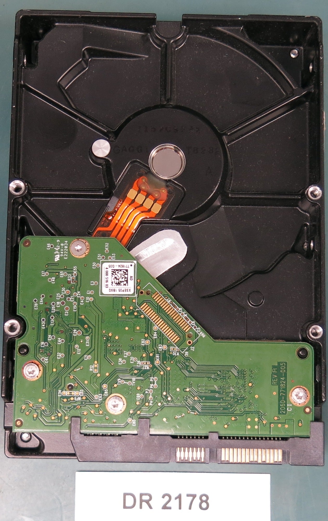 WD10EURX-63FH1Y0, DCM DMNNHV2AH, 1.0TB 3.5, PCB 2060-771824-005 REV A