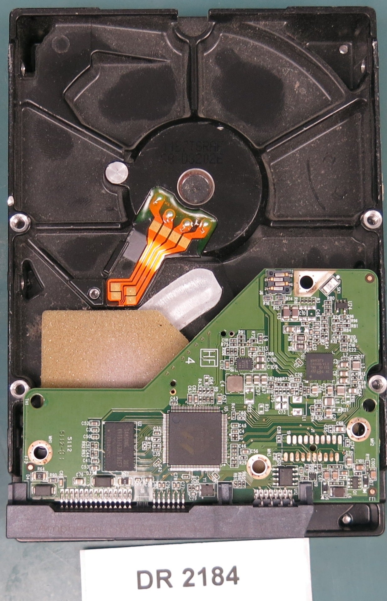 WD10EURX-63FH1Y0, DCM HANNKT2CHB, 1.0TB 3.5, PCB 2060-771824-005 REV A