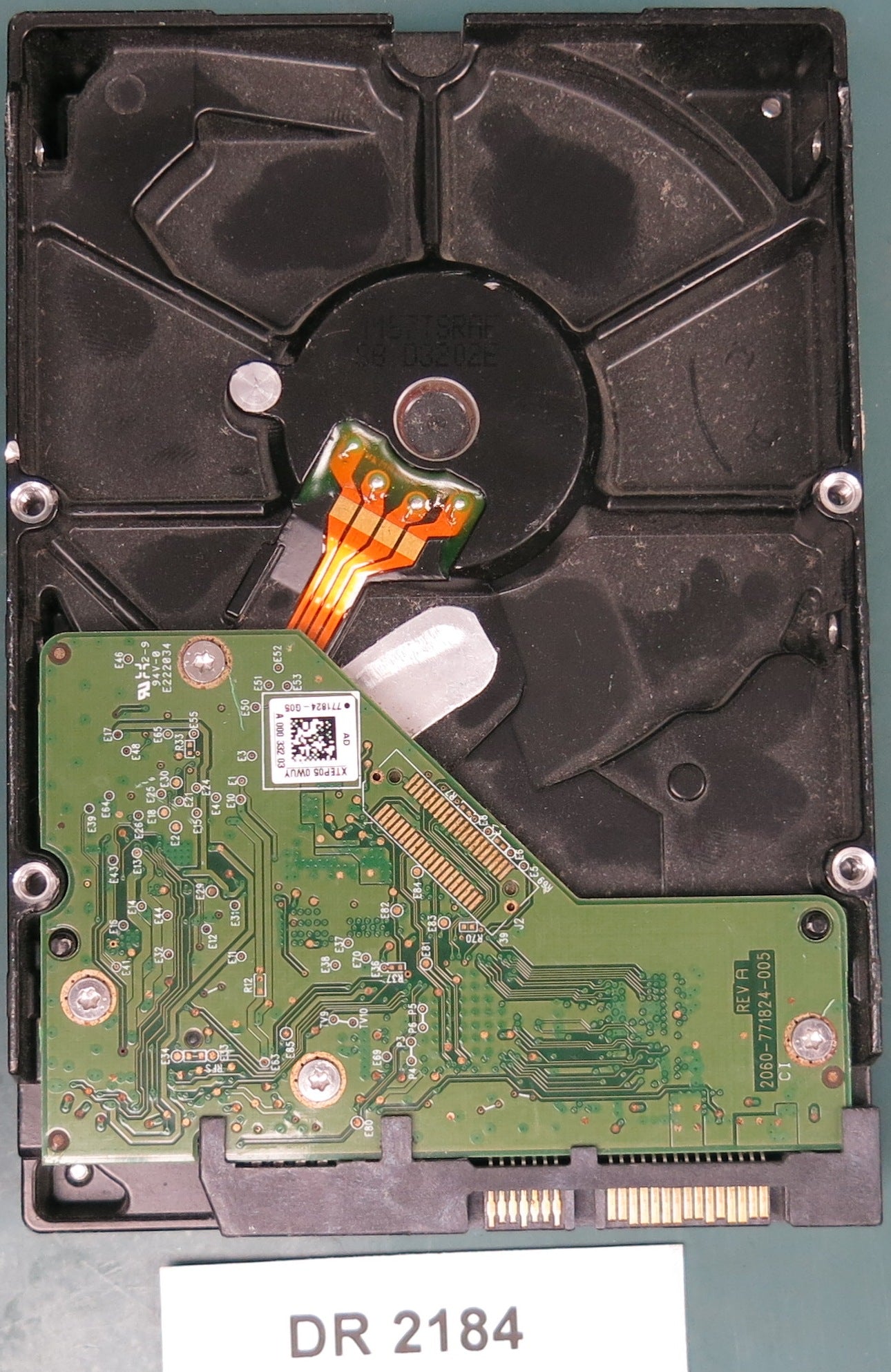 WD10EURX-63FH1Y0, DCM HANNKT2CHB, 1.0TB 3.5, PCB 2060-771824-005 REV A