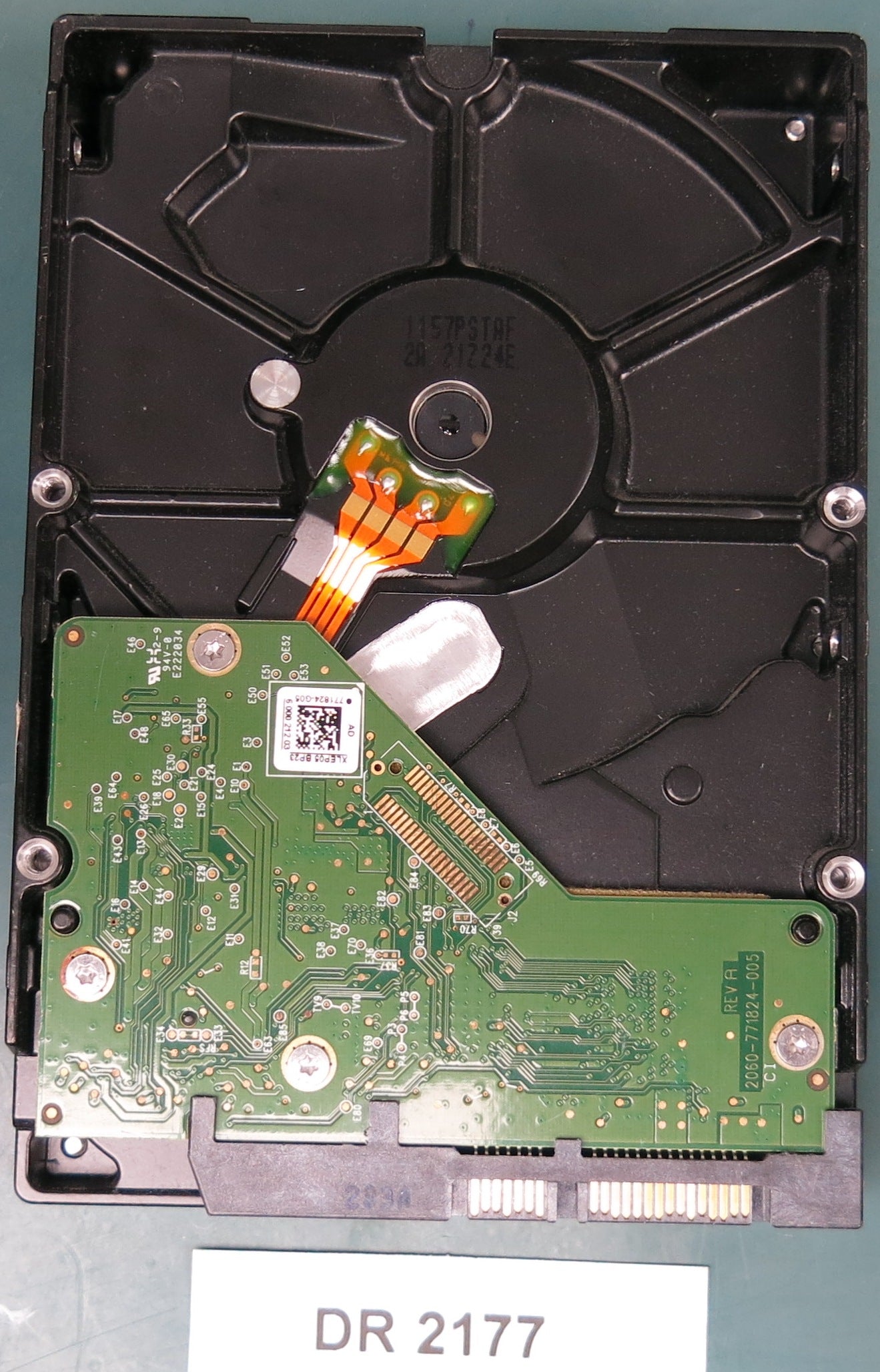 WD10EURX-63FH1Y0, DCM HARCHV2AE, 1.0TB 3.5, PCB 2060-771824-005 REV A