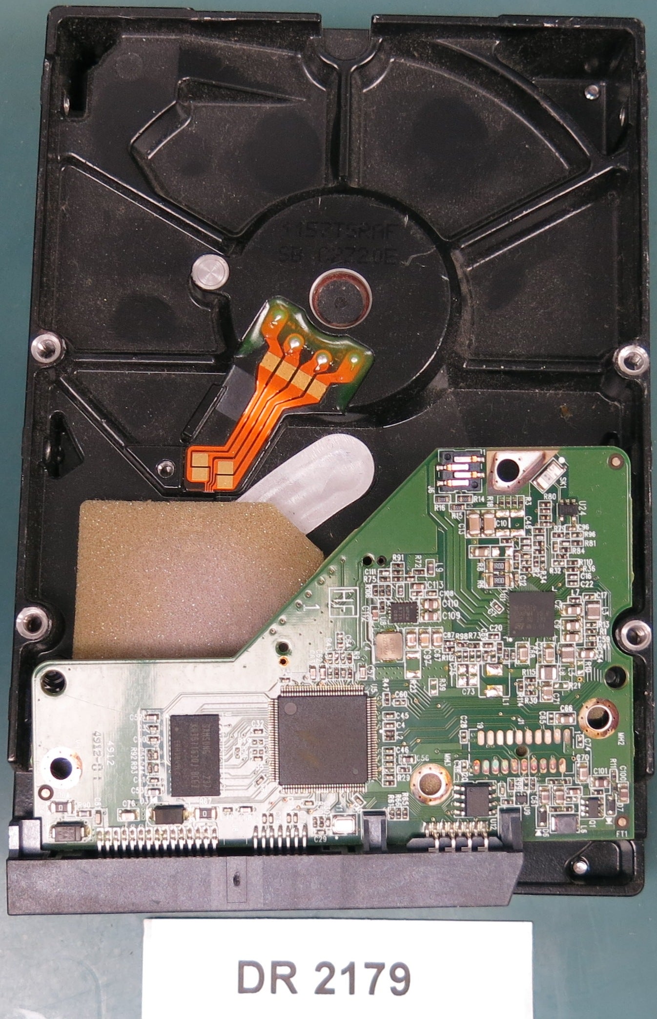 WD10EURX-63FH1Y0, DCM HARNHVJAG, 1.0TB 3.5, PCB 2060-771824-005 REV A