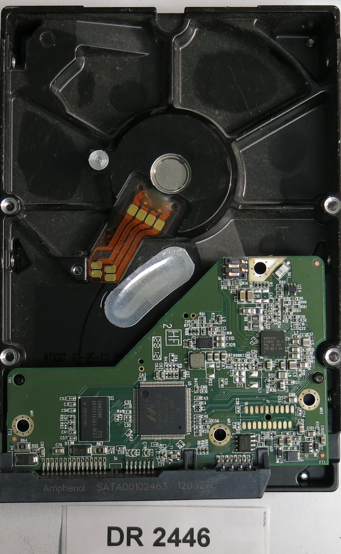 WD10EURX-63FH1Y0, DCM HGNCHV2AE, 1.0TB 3.5, PCB 2060-771824-006 REV P1