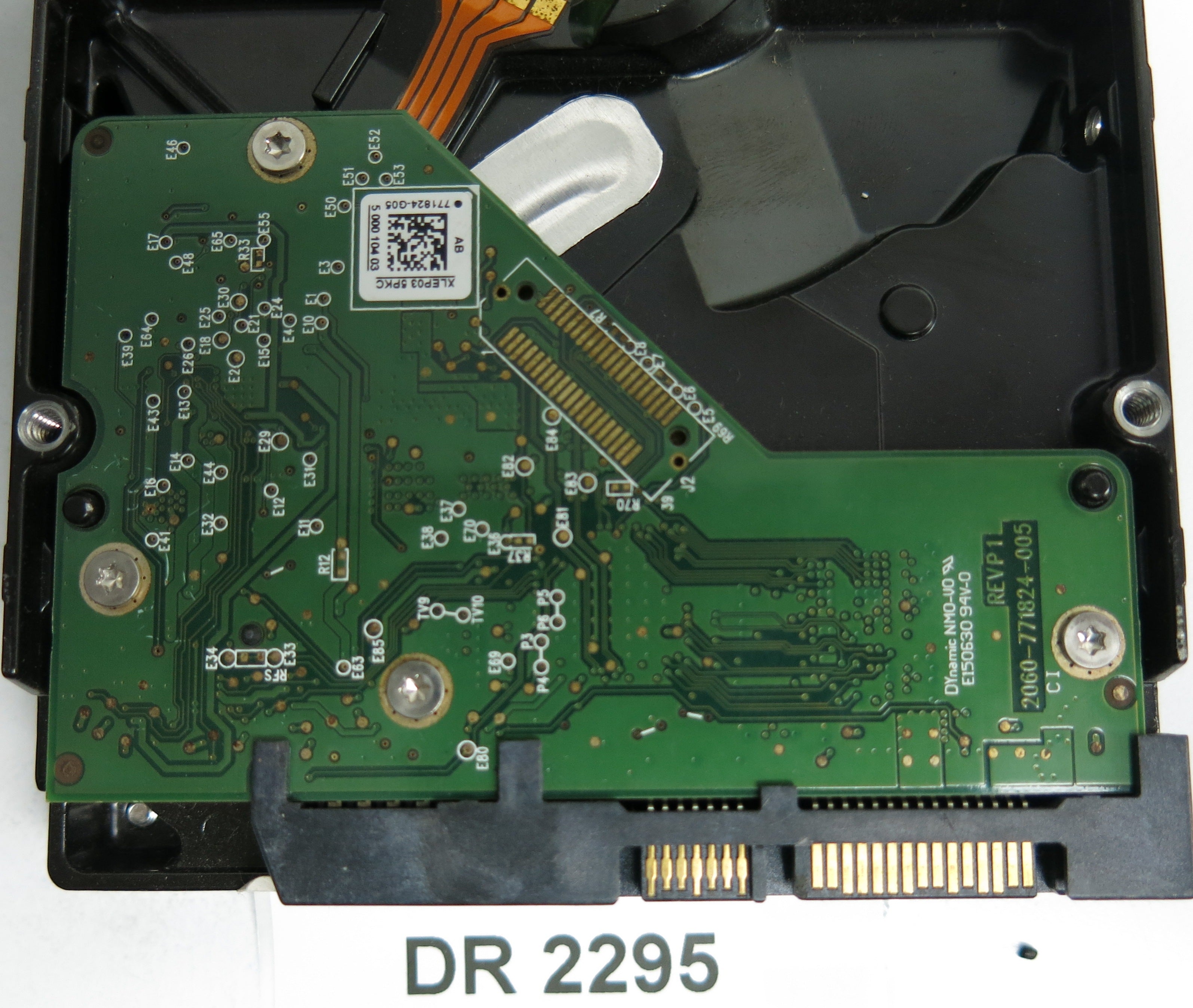 WD10EURX-63FH1Y0, DCM HGRCHV2AG, 1.0TB 3.5, PCB 2060-771824-005 REVP 1