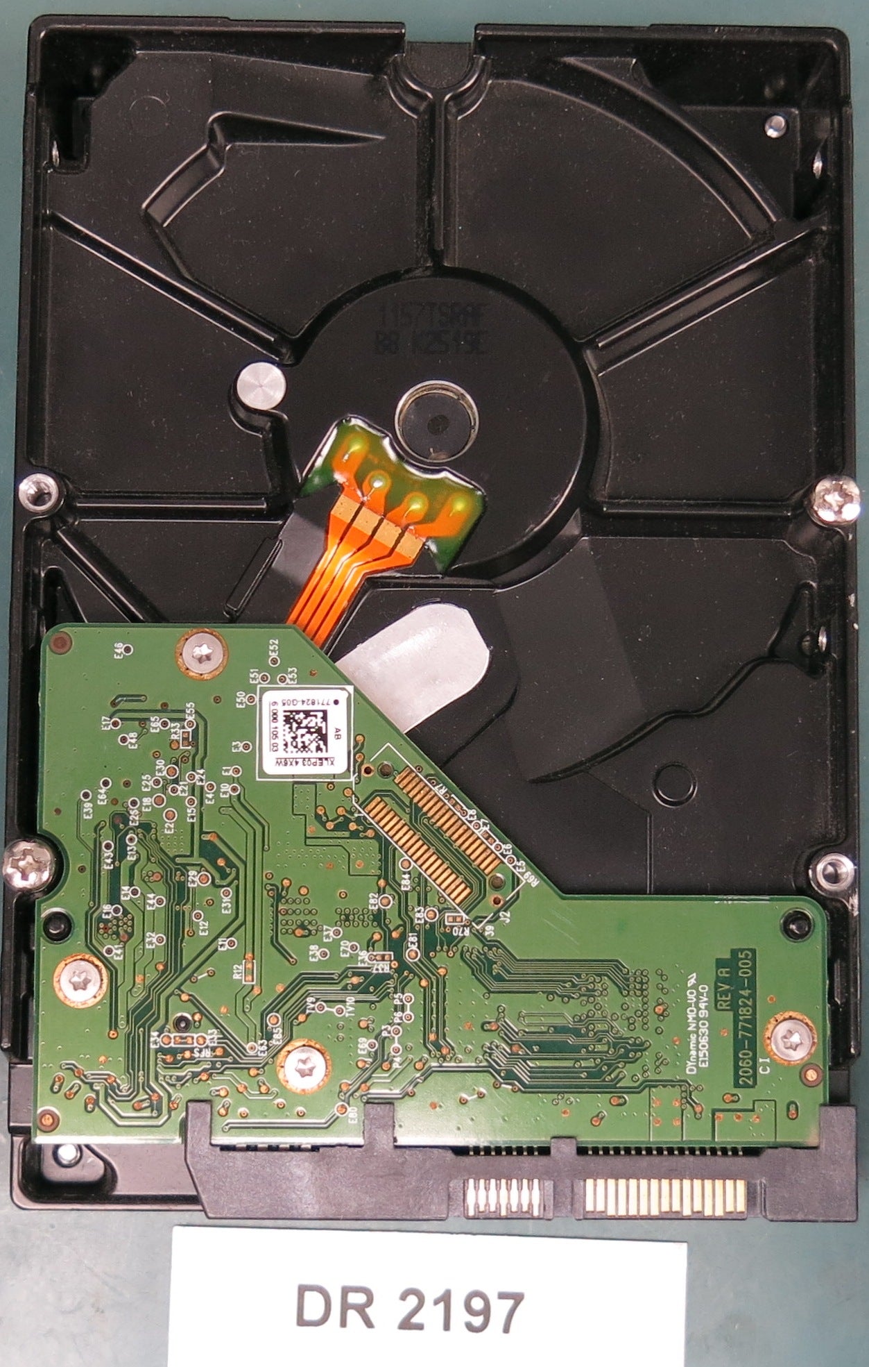 WD10EURX-63FH1Y0, DCM HGRCHV2AH, 1.0TB 3.5, PCB 2060-771824-005 REV A