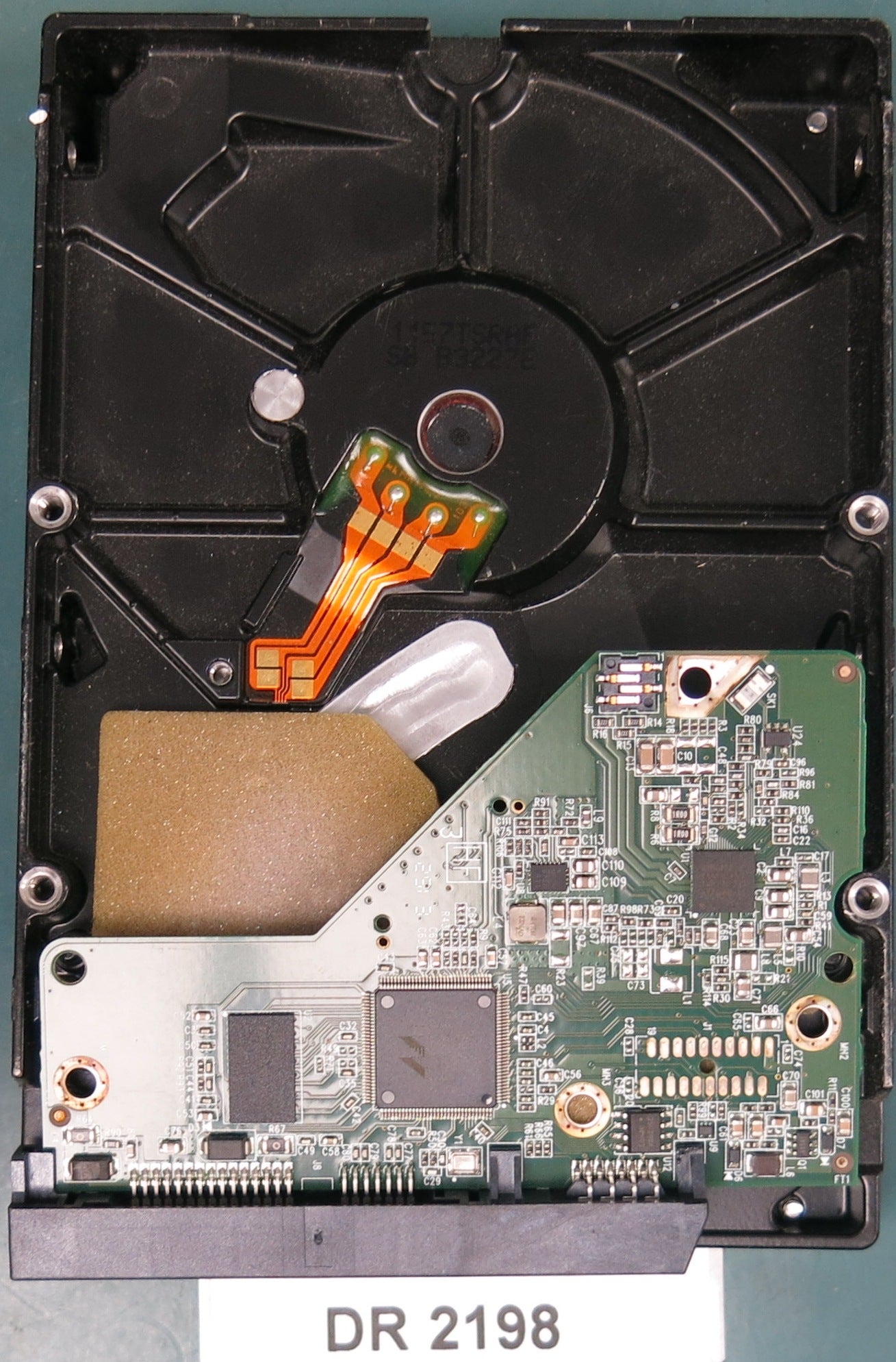 WD10EURX-63FH1Y0, DCM HGRNNT2AHB, 1.0TB 3.5, PCB 2060-771824-005 REV A