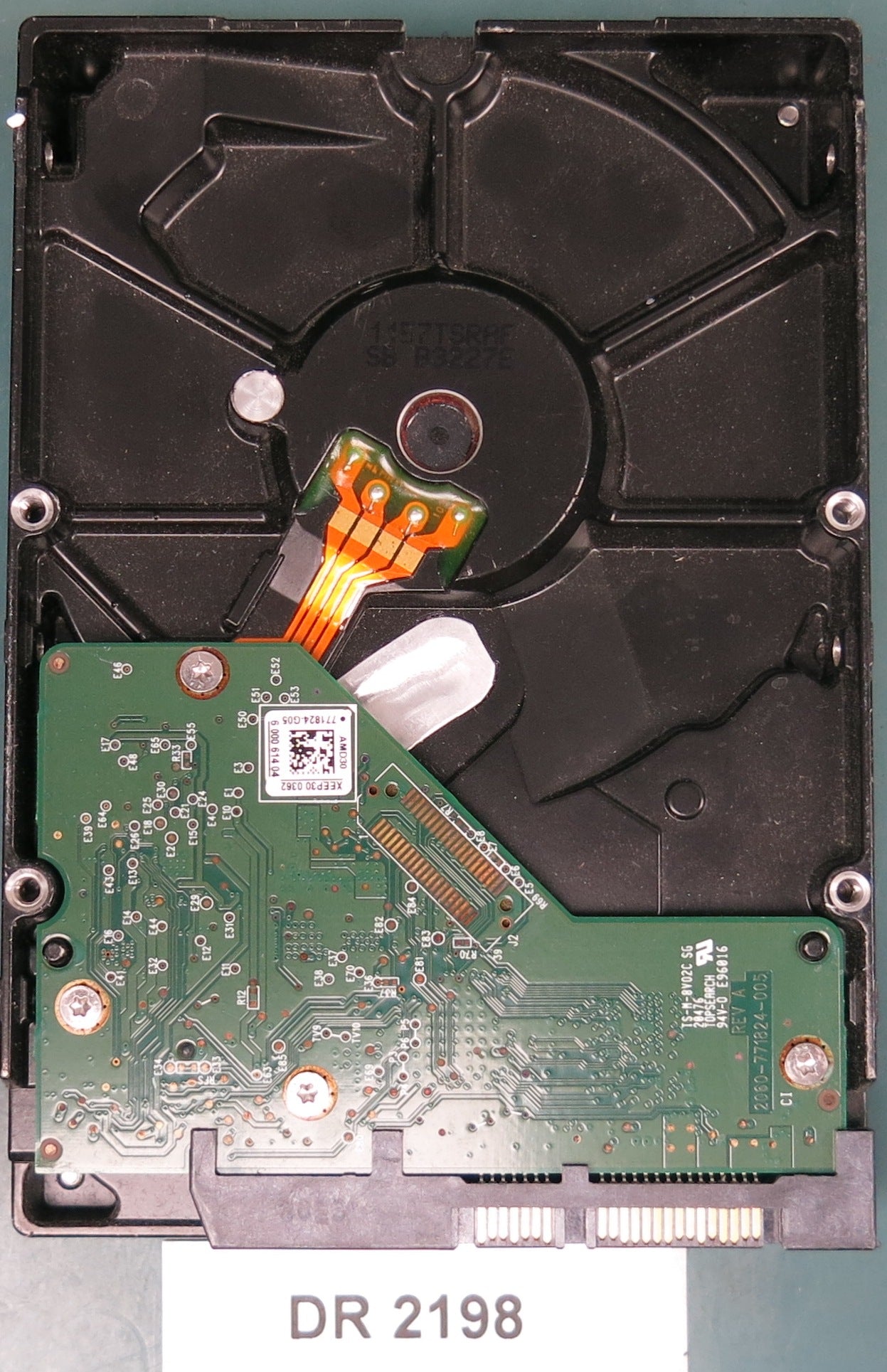 WD10EURX-63FH1Y0, DCM HGRNNT2AHB, 1.0TB 3.5, PCB 2060-771824-005 REV A