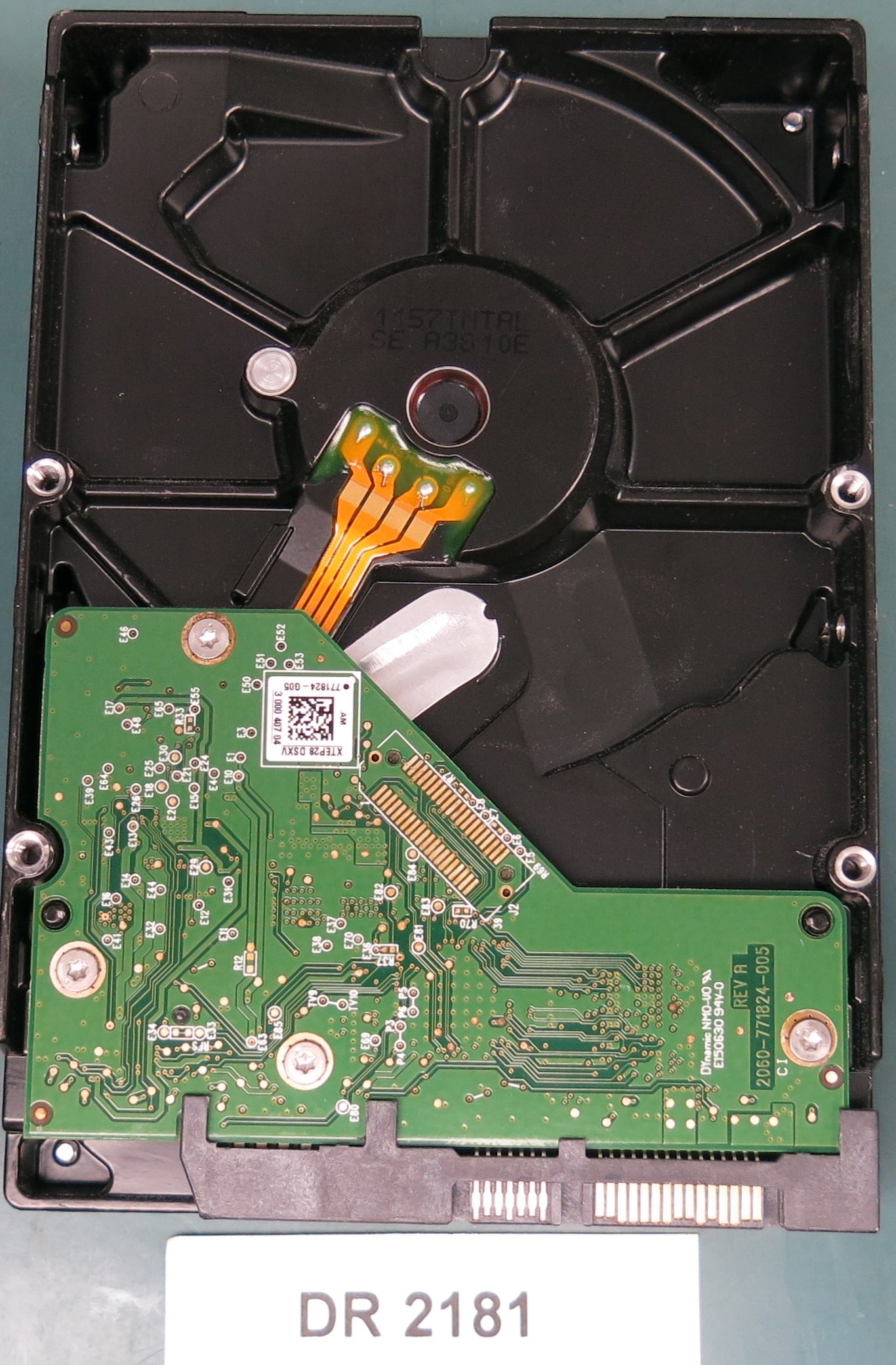 WD10EURX-63FH1Y0, DCM HGRNNT2CHB, 1.0TB 3.5, PCB 2060-771824-005 REV A