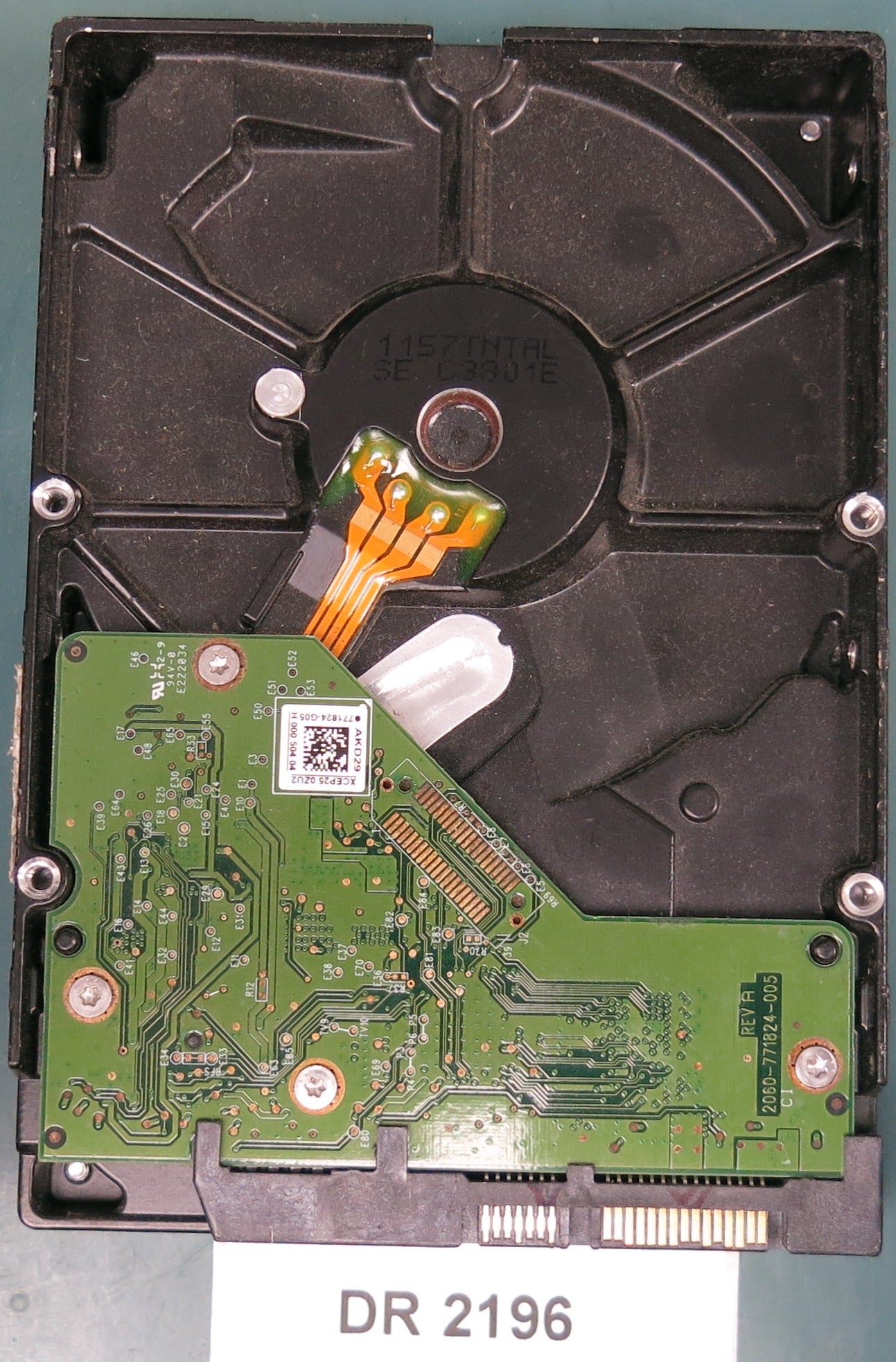 WD10EURX-63FH1Y0, DCM HHNNKV2CHB, 1.0TB 3.5, PCB 2060-771824-005 REV A