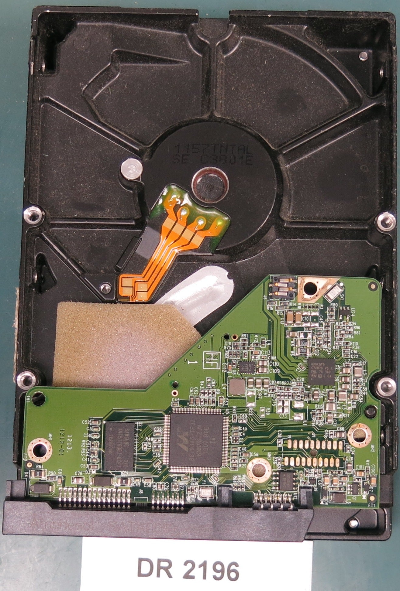 WD10EURX-63FH1Y0, DCM HHNNKV2CHB, 1.0TB 3.5, PCB 2060-771824-005 REV A