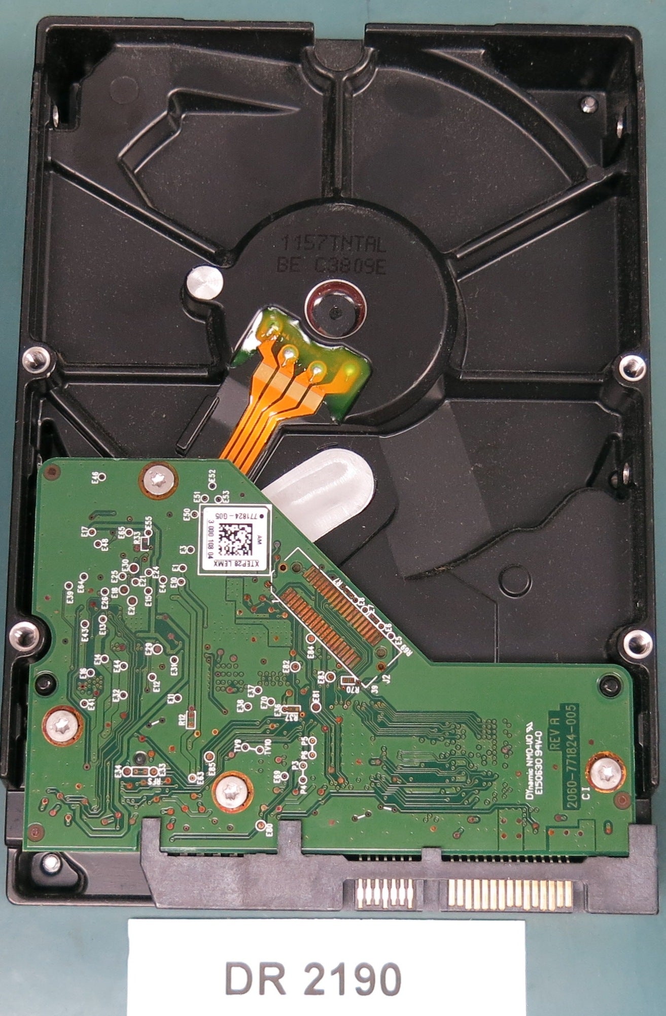 WD10EURX-63FH1Y0, DCM HHRNHT2CHB, 1.0TB 3.5, PCB 2060-771824-005 REV A