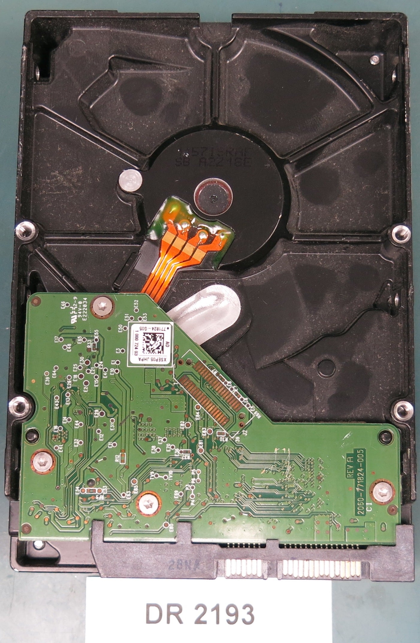 WD10EURX-63FH1Y0, DCM HHRNKV2AH, 1.0TB 3.5, PCB 2060-771824-005 REV A