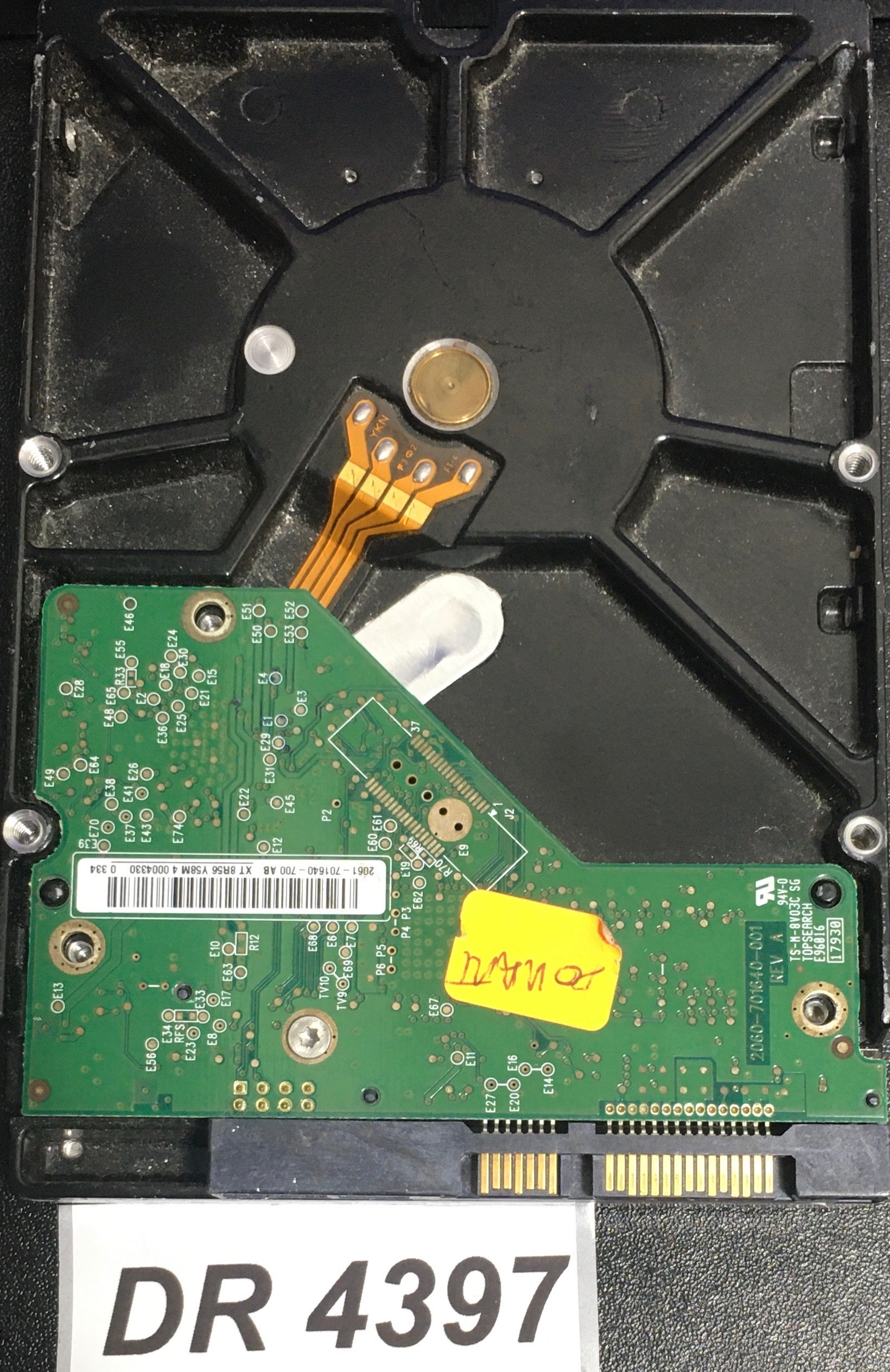 WD10EVVS-63M5B0 Serial: WCAV59229976  1000GB 3.5  PCB: 2060-701640-001 REV A