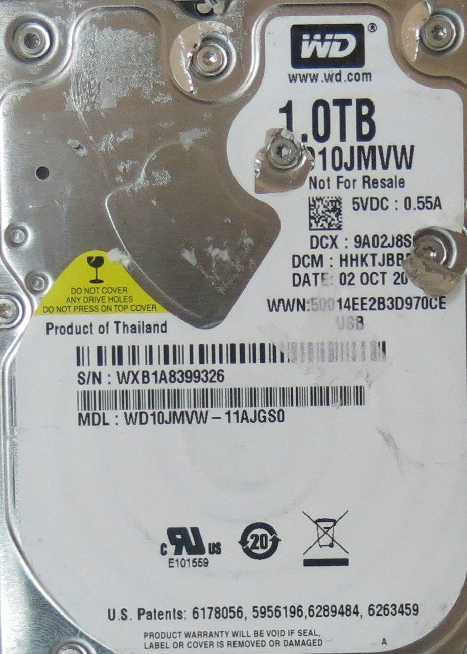 WD10JMVW-11AJGS0  2060-771961-001 REV A  PCB
