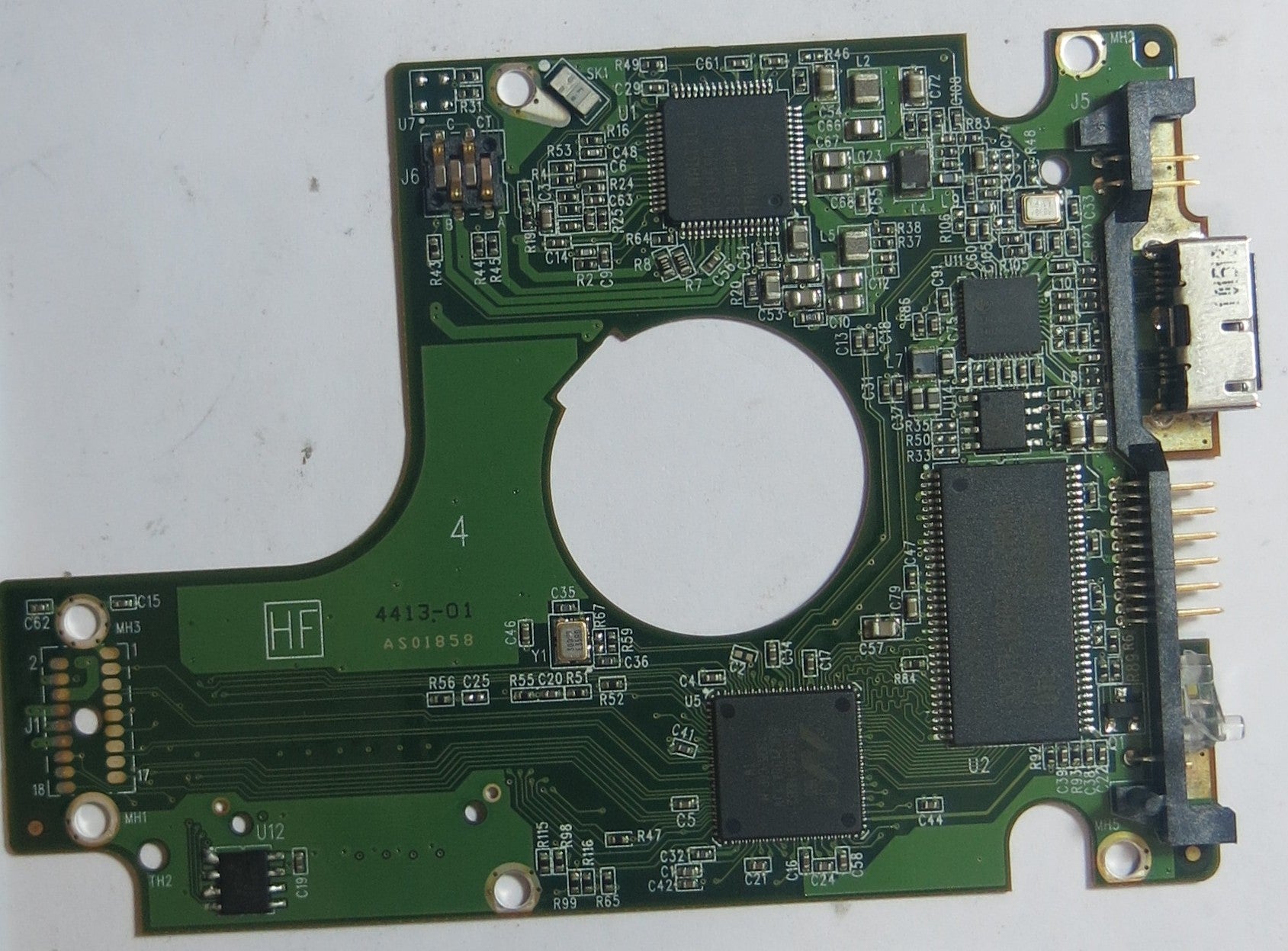WD10JMVW-11AJGS2 DCM SBOTJHK 2060-771961-001 REV A PCB