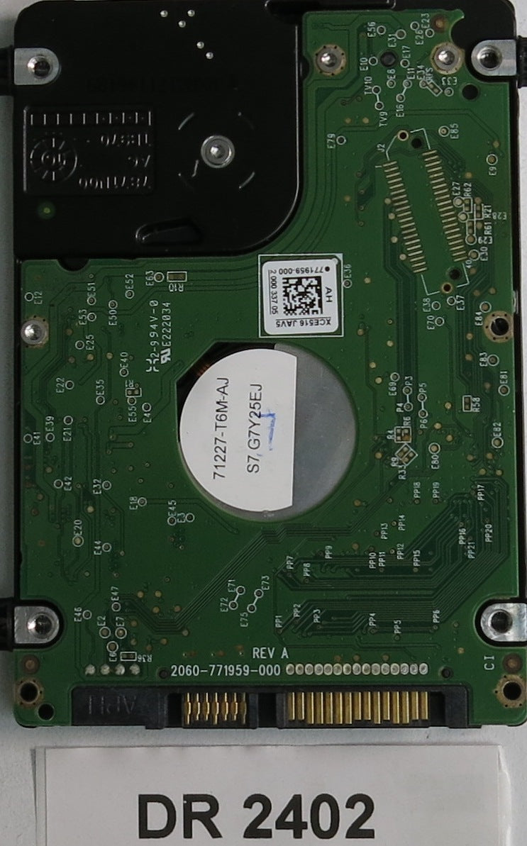 WD10JMVW-11AJGS4, 1TB 3.5, PCB 2060-771959-000 REV A