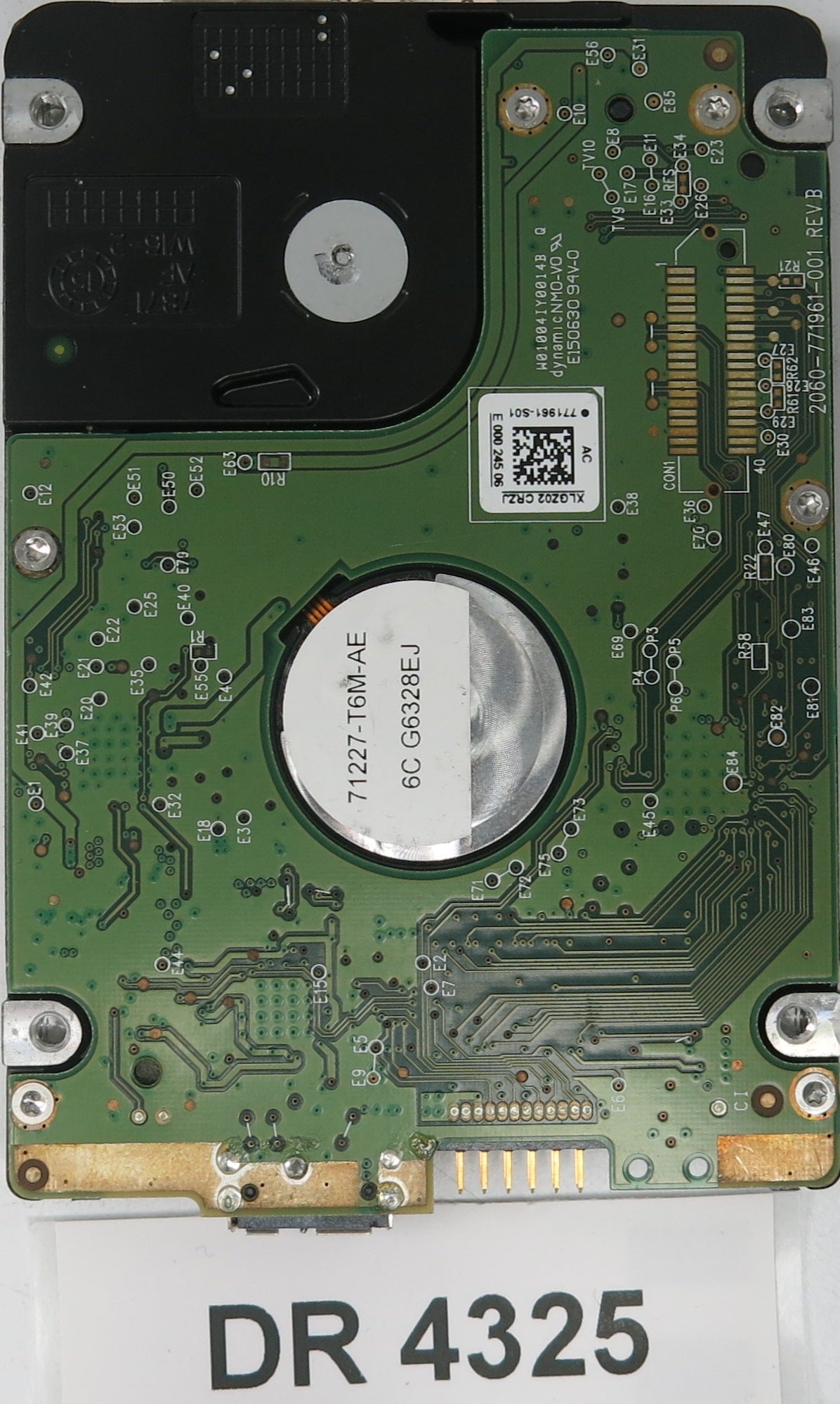 WD10JMVW-11AJGS4,  DCM: HBMT2HN,  Serial: WXA1A16NKDX7,  1.0TB 3.5,  PCB 2060-771961-001 REV B