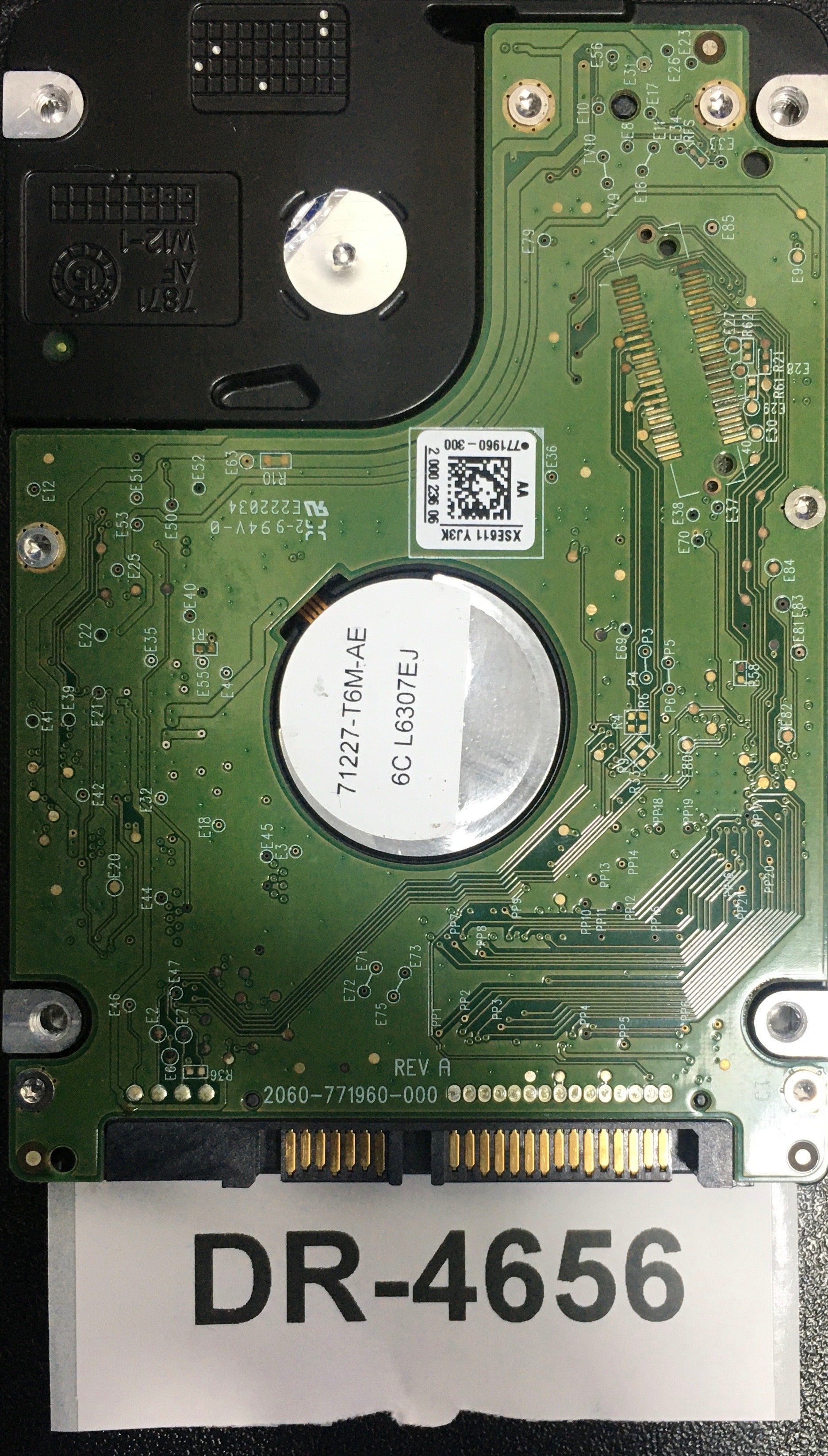 WD10JPVX,  Serial: WX51A16RHHN1,  1TB 2.5,  PCB: 2060-771960-000- REV A,