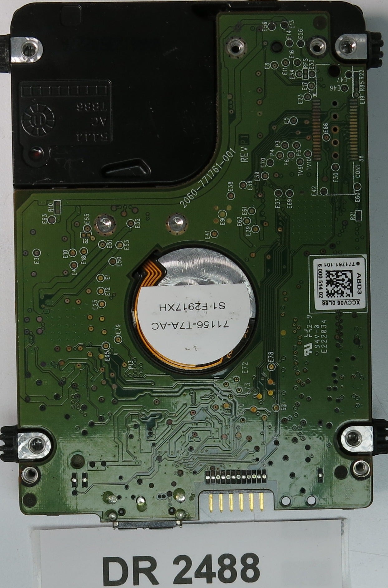 WD10TMVW-11ZSMS4, DCM: HH0T2HNB, 1.0TB 3.5, PCB 2060-771761-001 REV A