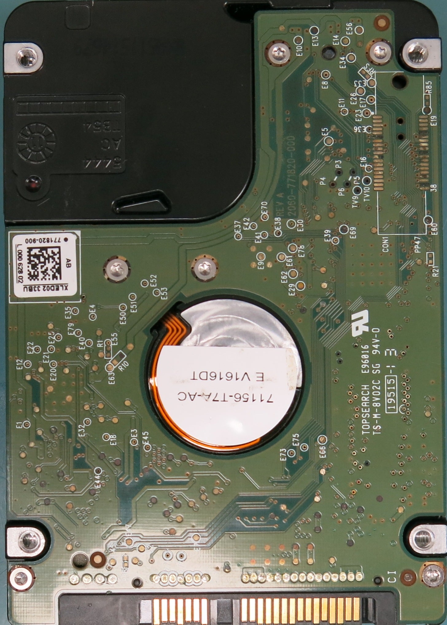 WD10TMVW-11ZSMS5, DCM HHMT2HBN, 1.0TB 2.5