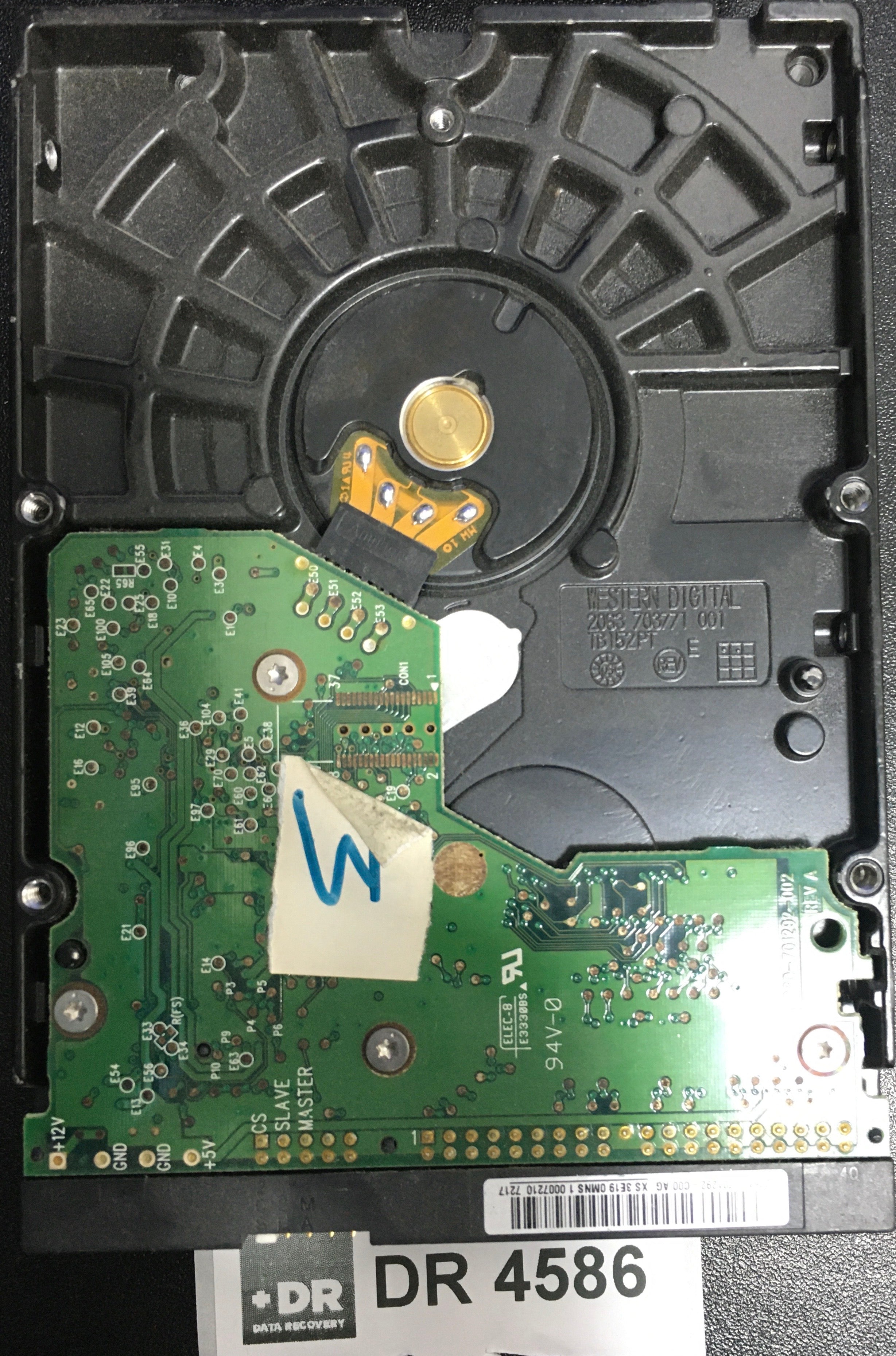 WD1200JB-00REA0,  Serial: WMANM7412313,  120GB 3.5  PCB:2060-701292-002- REV A
